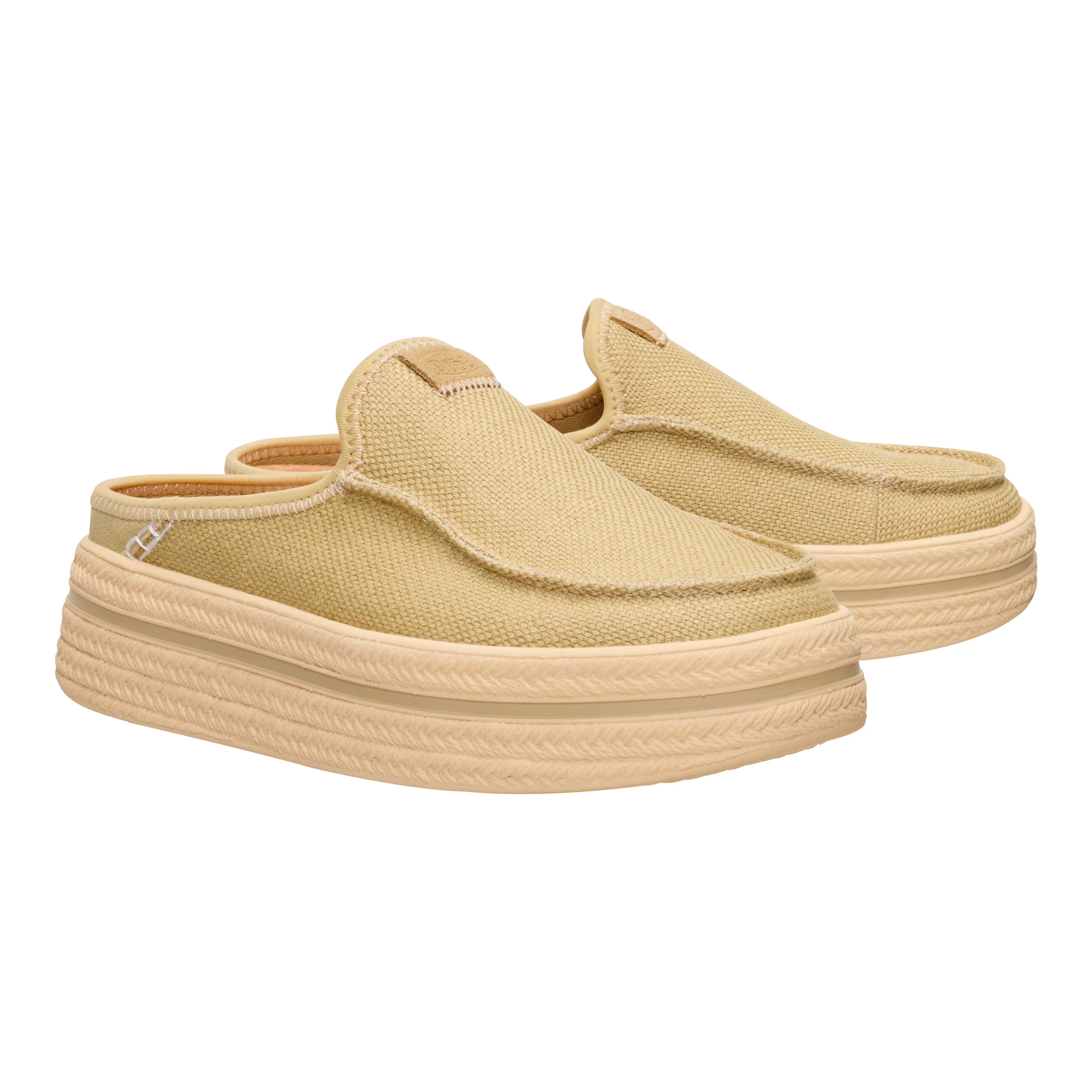 AUSTIN LIFT ESPADRILLE WOVEN OLIVE GREY - Image 4