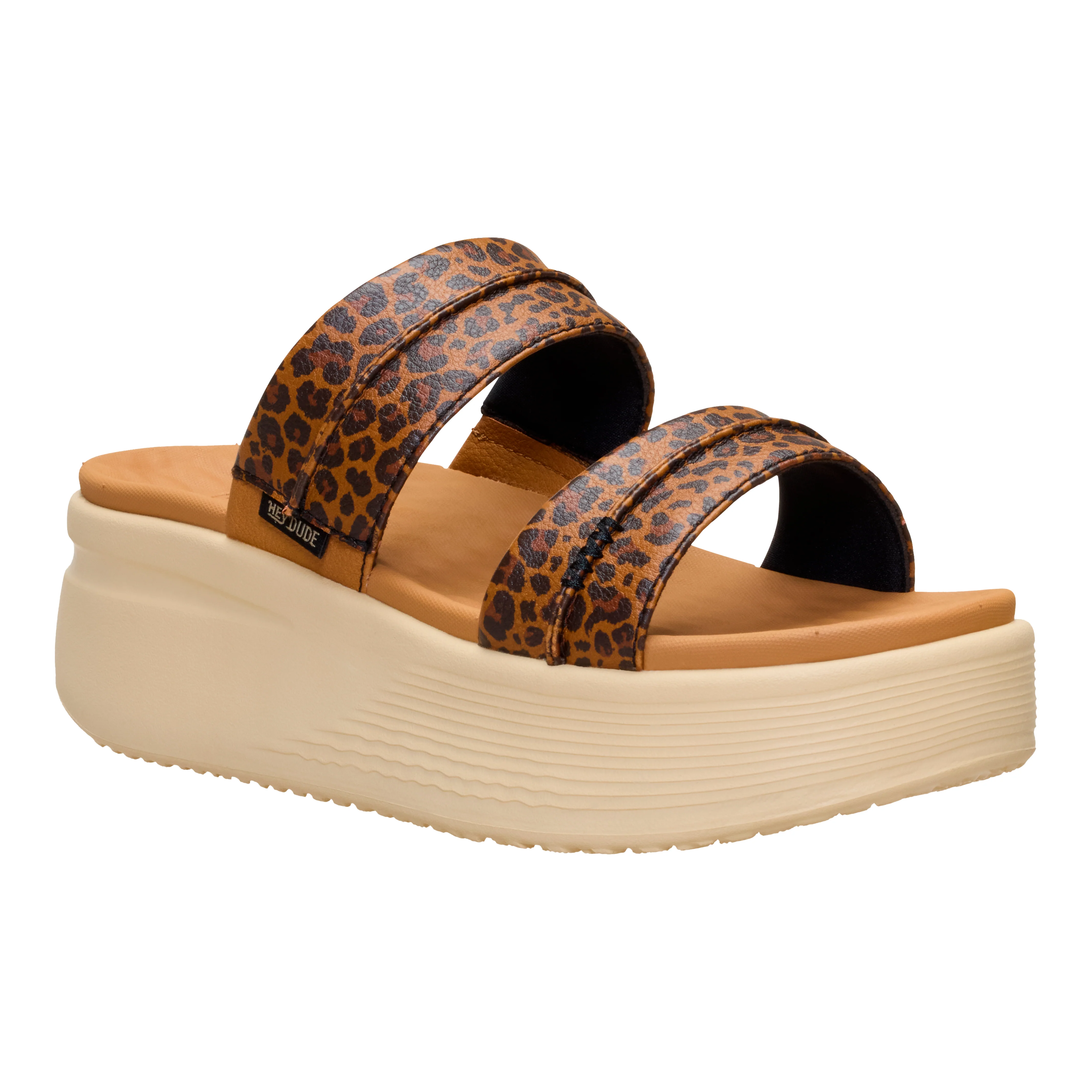 AUSTIN SLIDE CLASSIC TAN LEOPARD - Image 3
