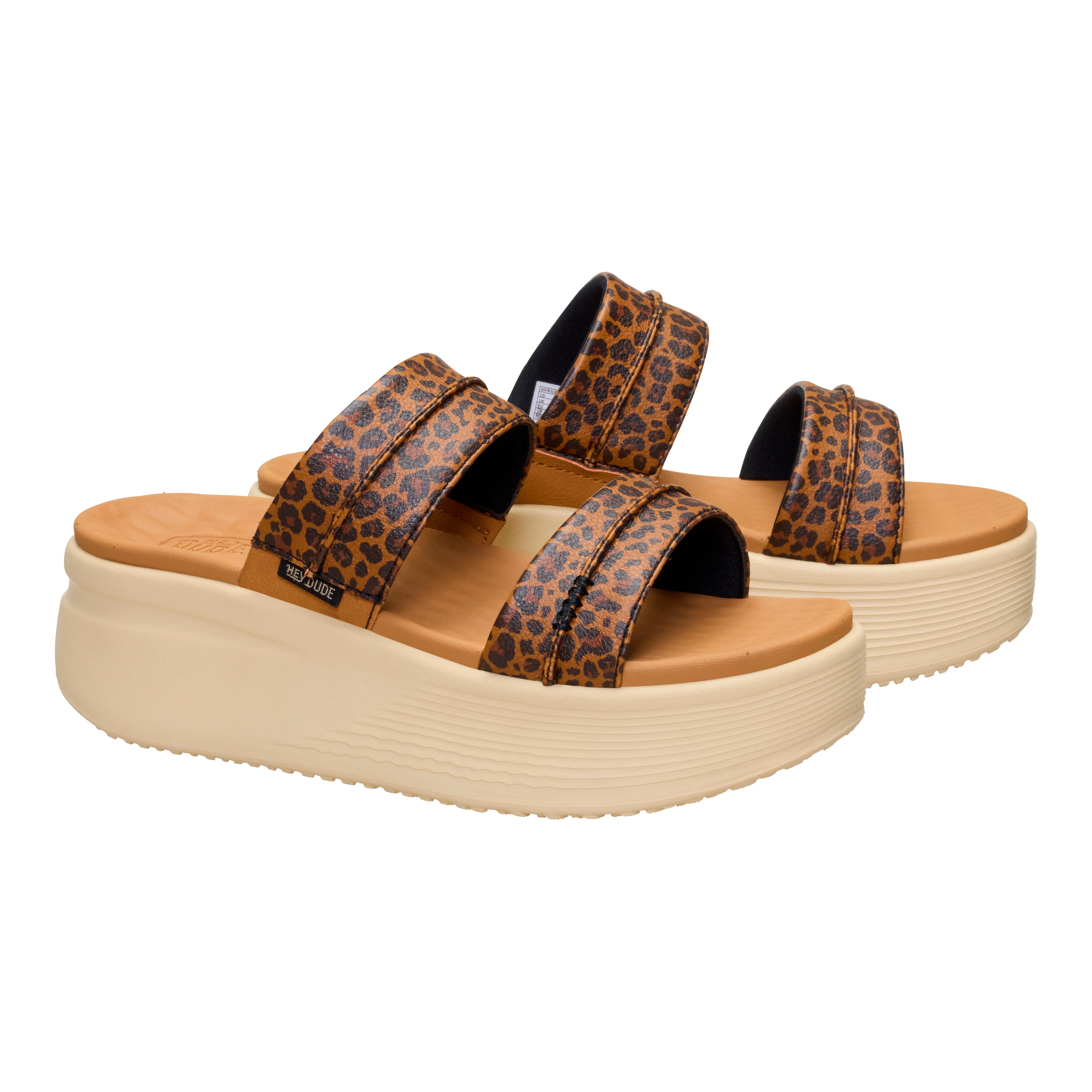 AUSTIN SLIDE CLASSIC TAN LEOPARD - Image 4