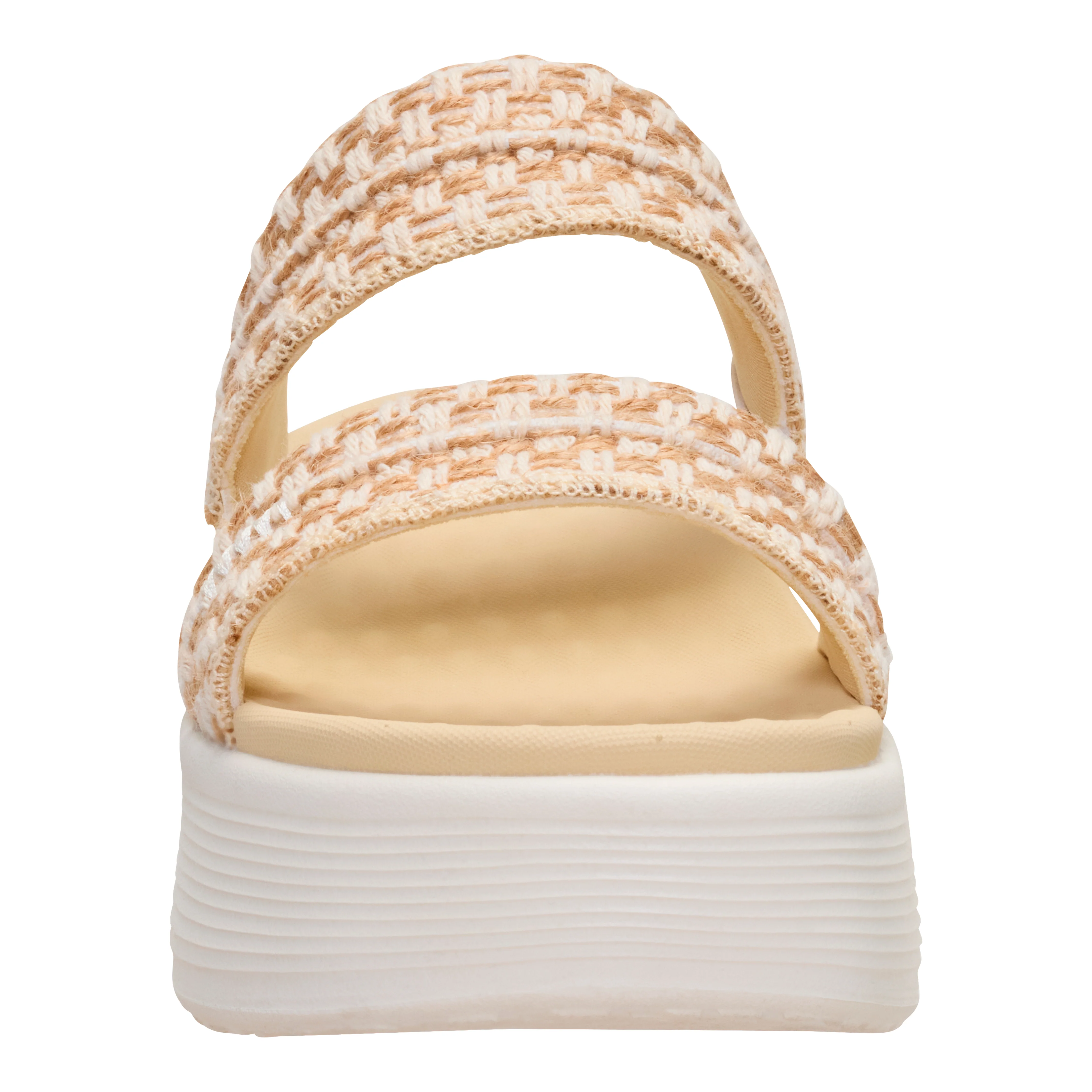 AUSTIN SLIDE WOVEN BOULDER TAN/EGRET - Image 6