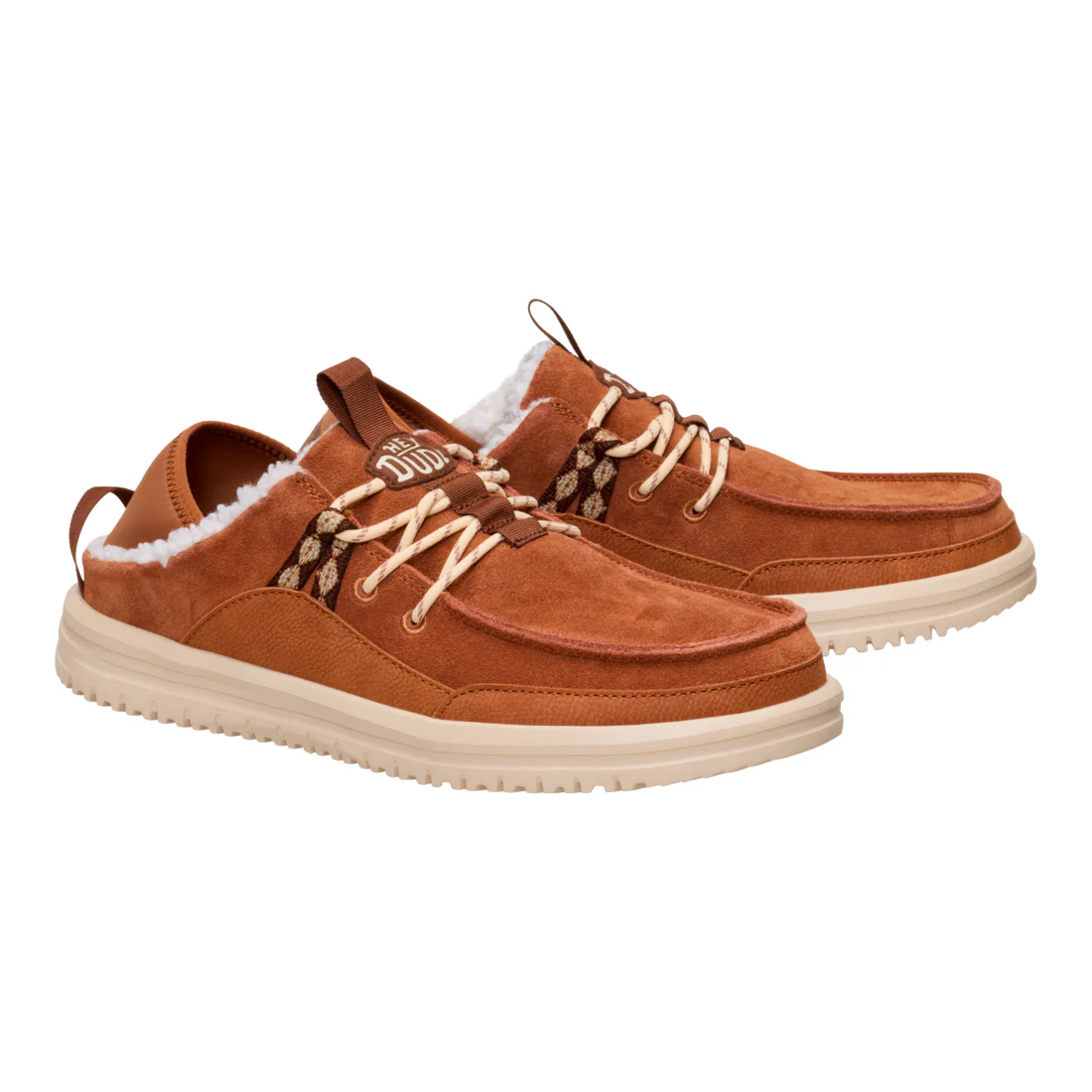 BRADLEY BLIPPER SUEDE ARGAN BROWN/MULTI - Image 3