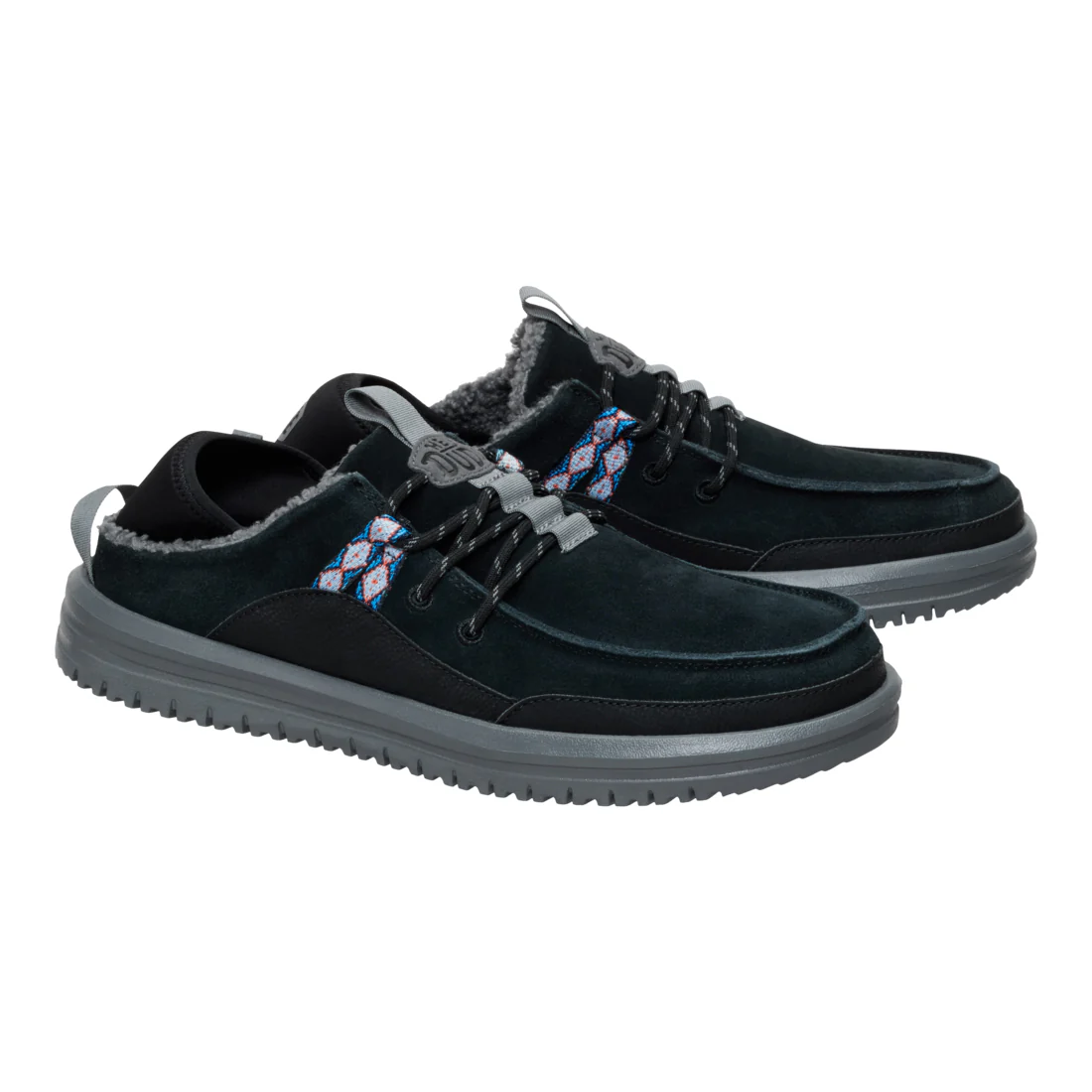 BRADLEY BLIPPER SUEDE BLACK/SMOKE GREY - Image 3