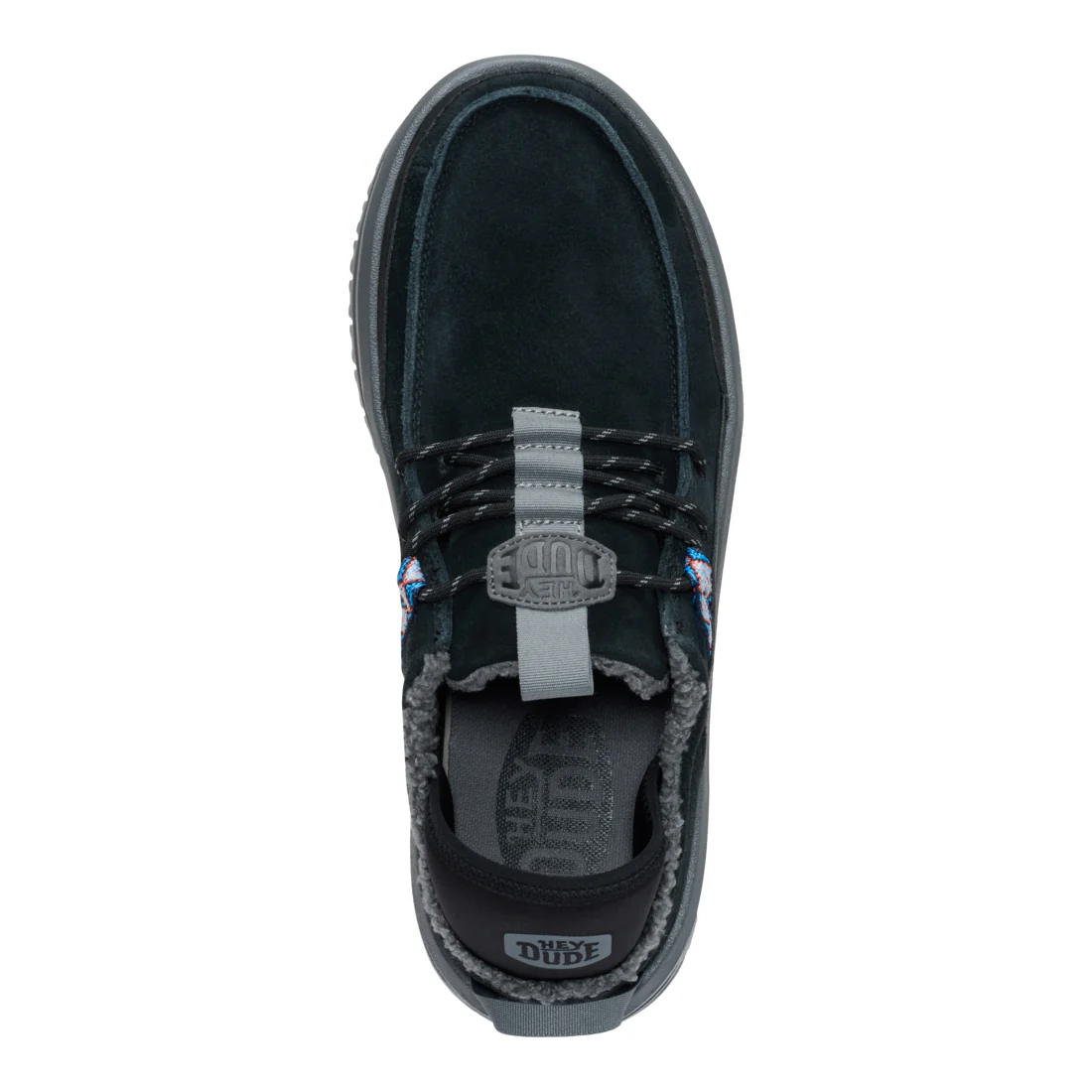 BRADLEY BLIPPER SUEDE BLACK/SMOKE GREY - Image 7