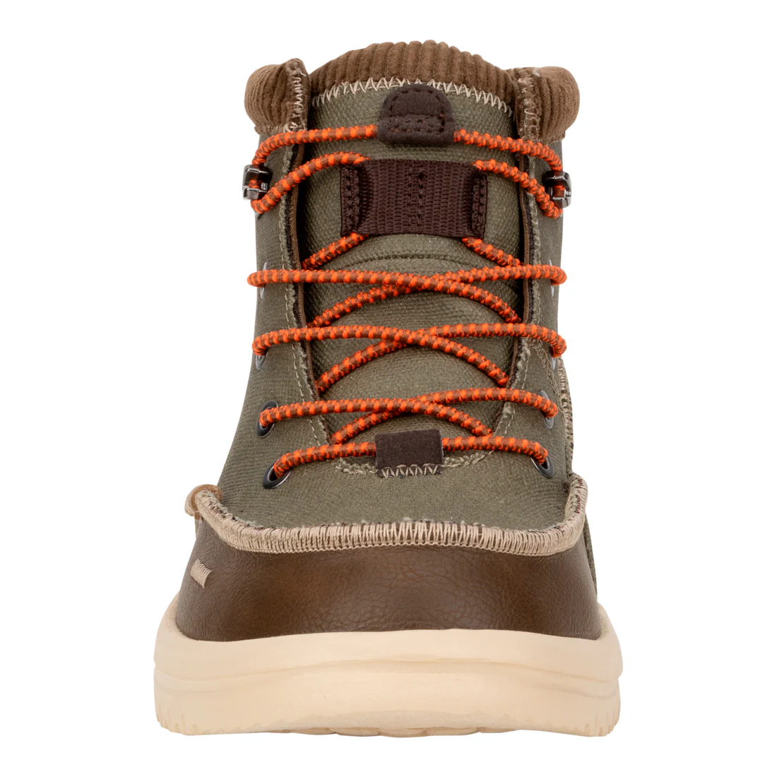 BRADLEY CORDUROY COLLAR DUSTY OLIVE/TAN - Image 4