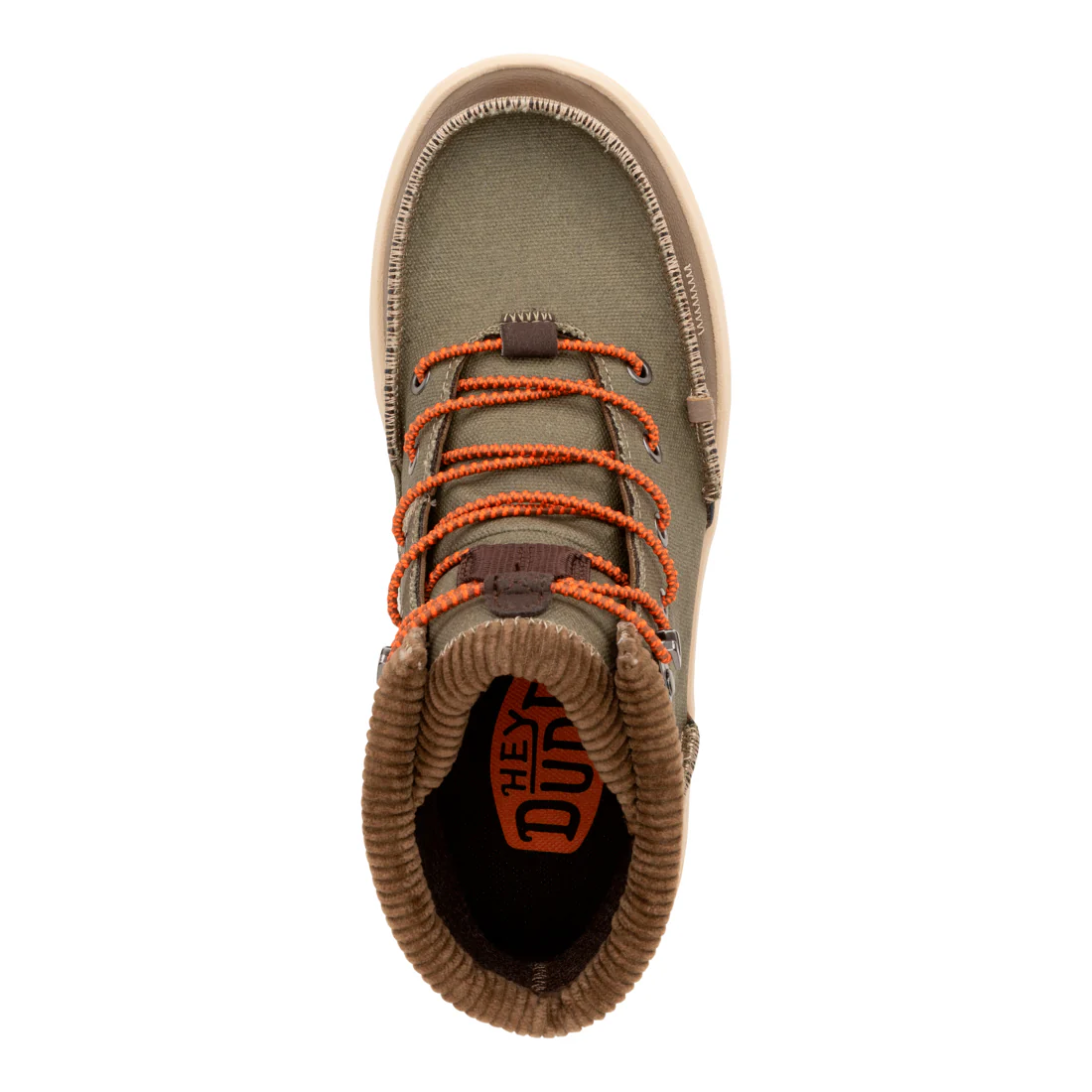 BRADLEY CORDUROY COLLAR DUSTY OLIVE/TAN - Image 6
