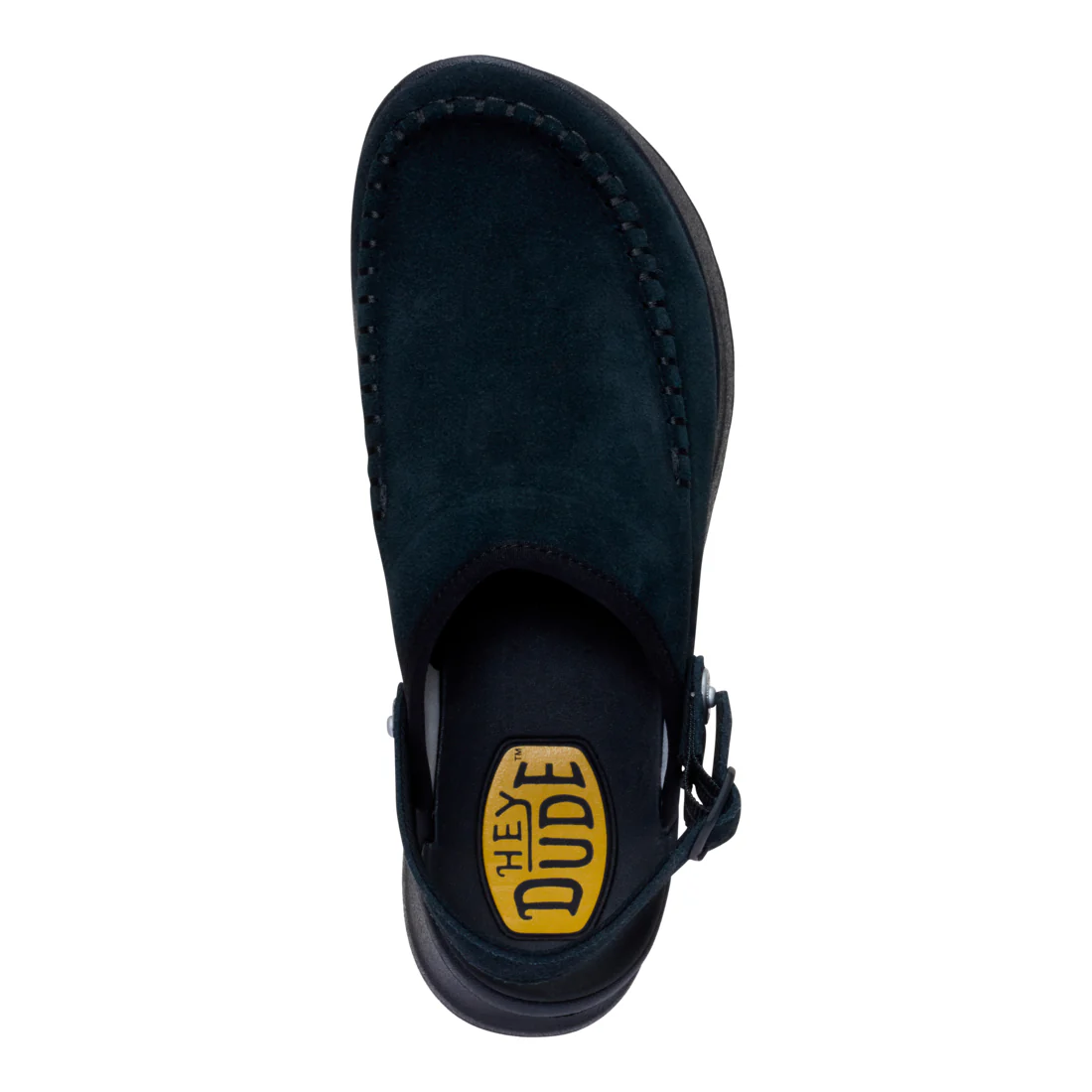 DELRAY CLOG SUEDE BLACK - Image 7