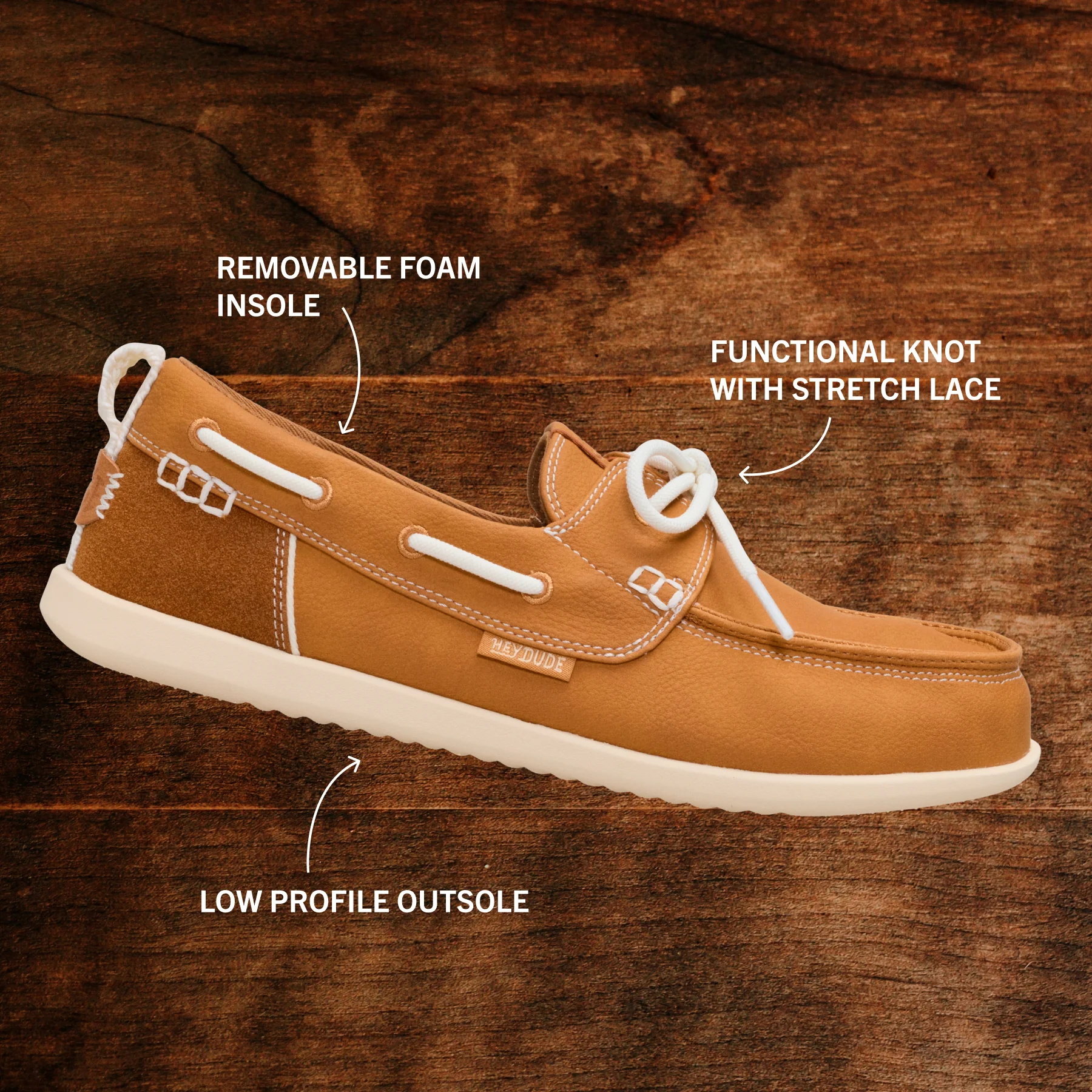 HARBOR BREEZE LO CLASSIC BONE BROWN - Image 3