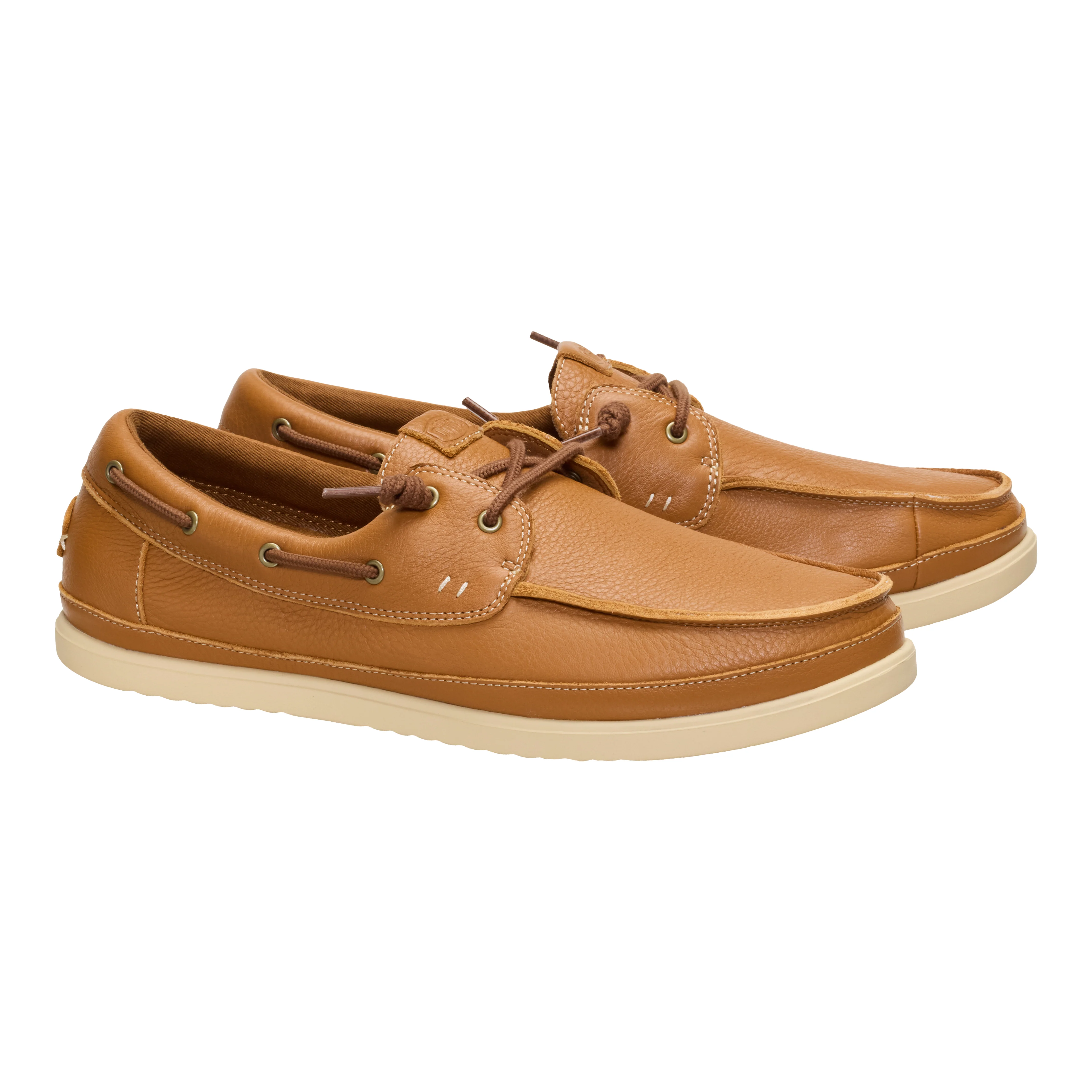 HARBOR LO CRAFT LEATHER CASHEW/ROBE BROWN - Image 4