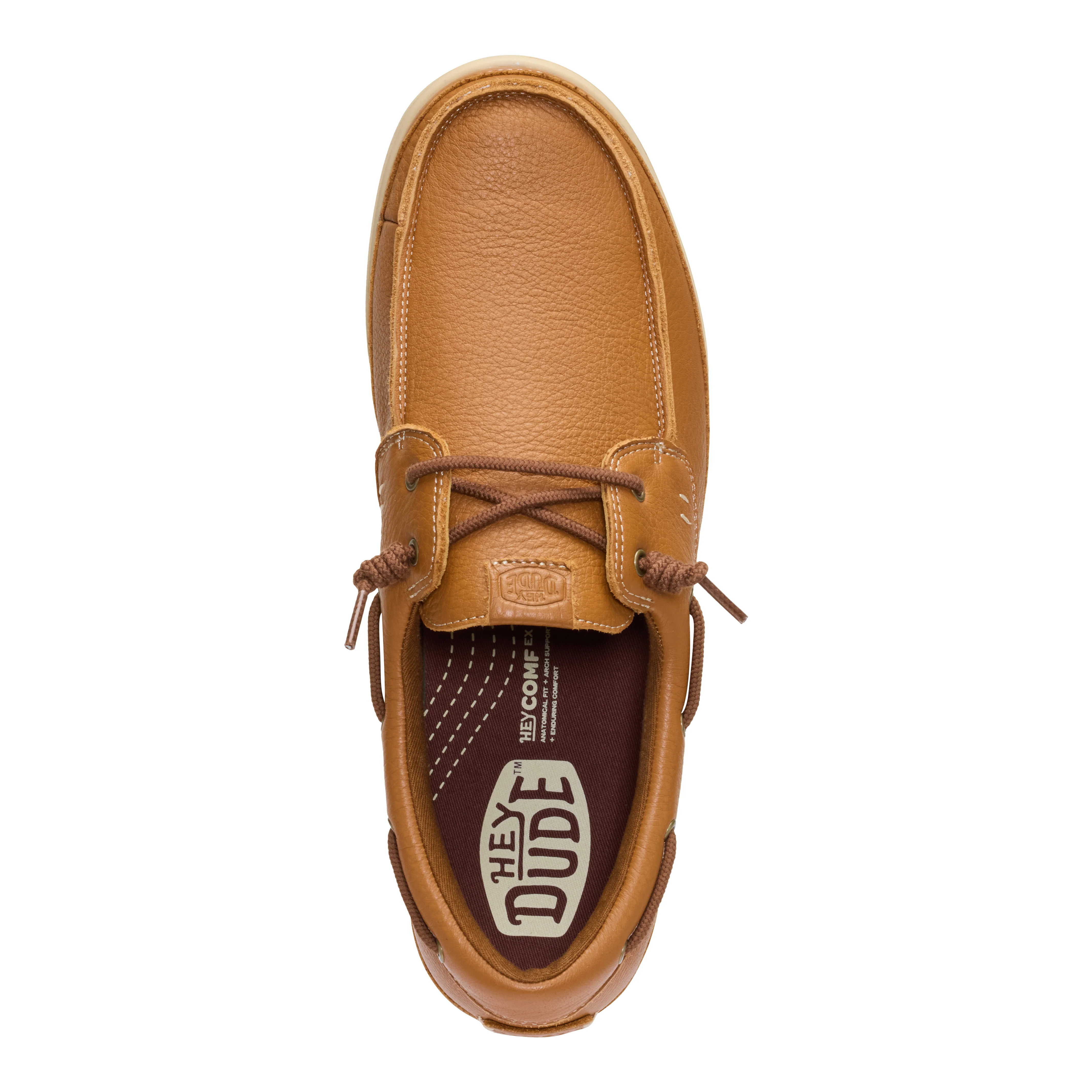 HARBOR LO CRAFT LEATHER CASHEW/ROBE BROWN - Image 8