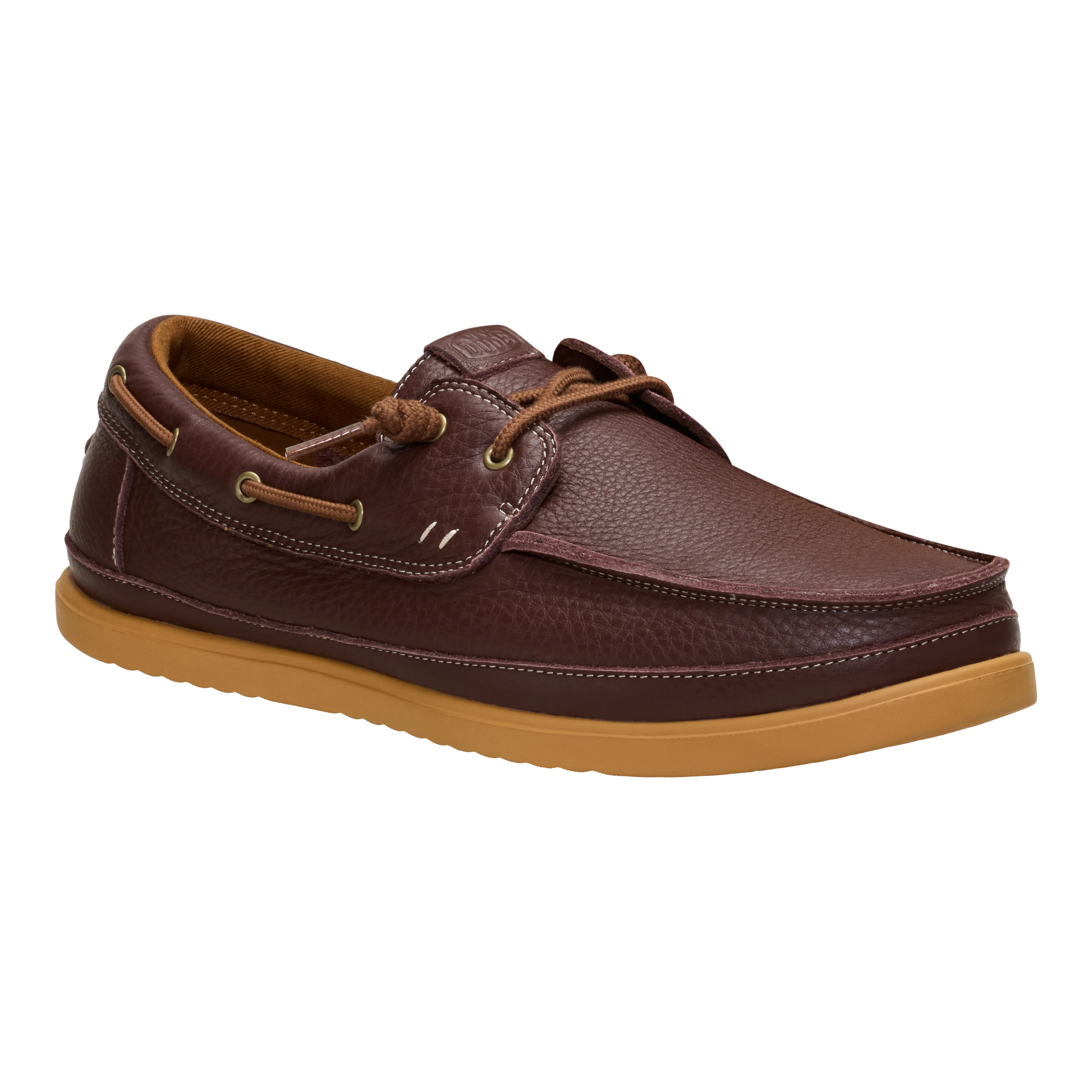 HARBOR LO CRAFT LEATHER SHAVED BROWN/ROBE BROWN - Image 3