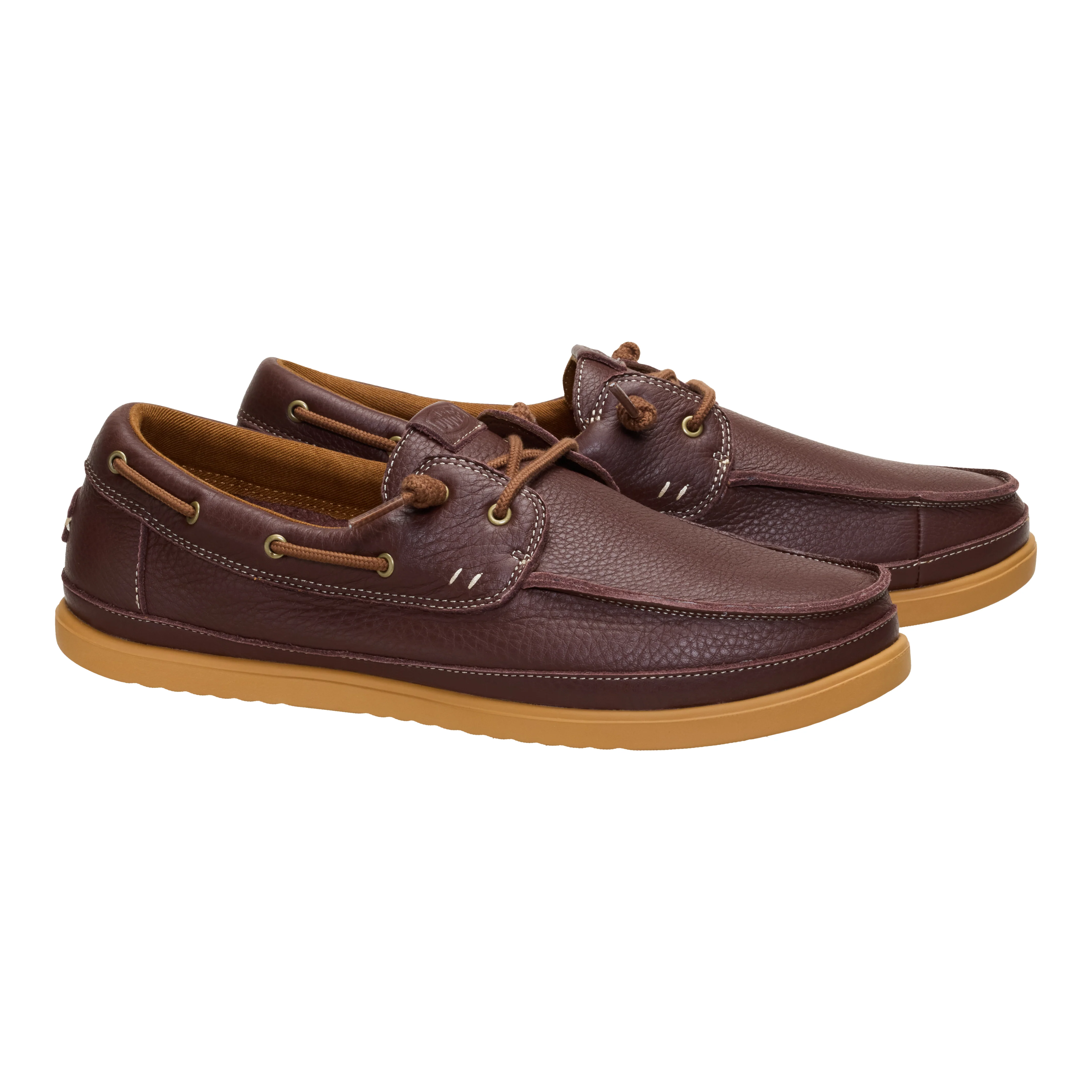 HARBOR LO CRAFT LEATHER SHAVED BROWN/ROBE BROWN - Image 4