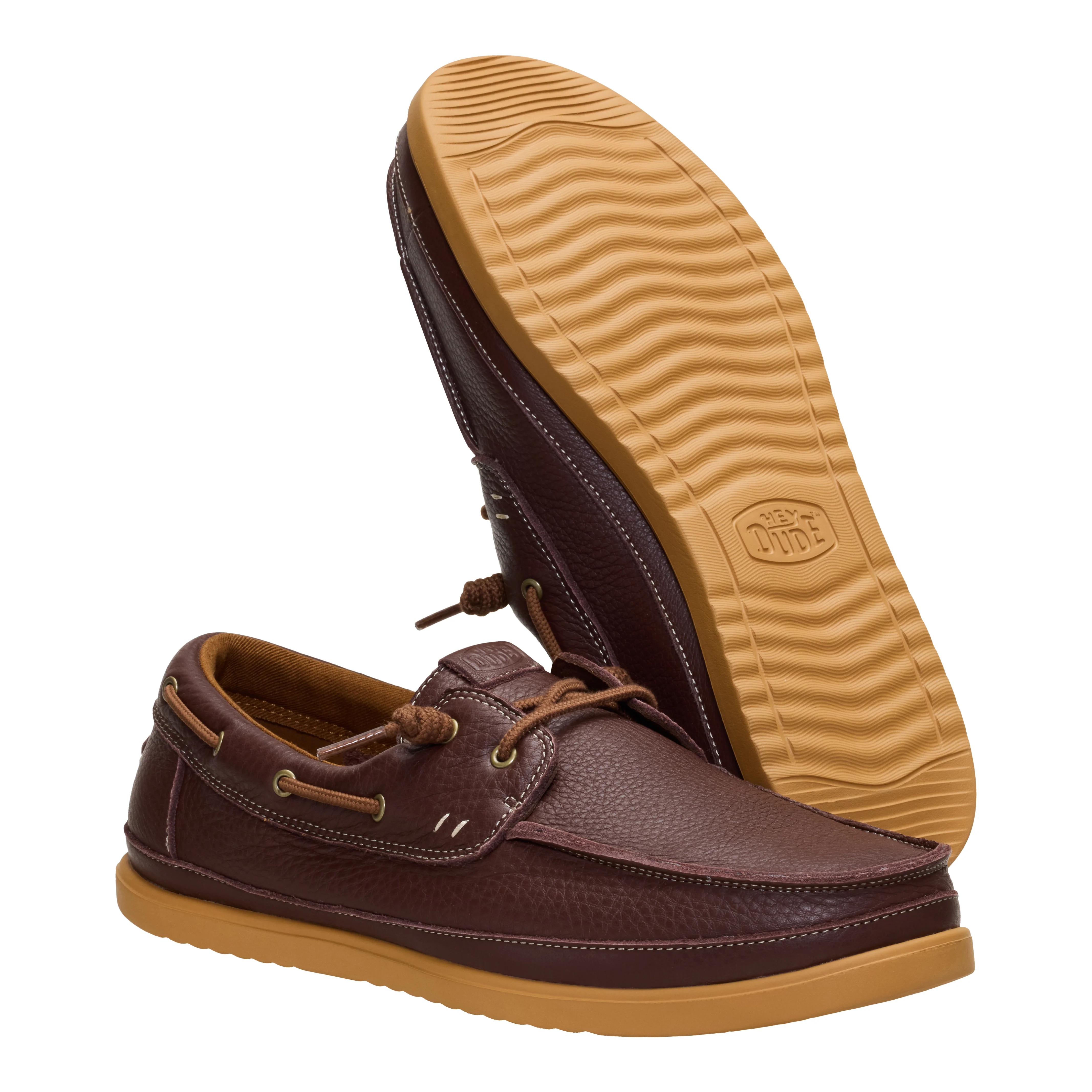 HARBOR LO CRAFT LEATHER SHAVED BROWN/ROBE BROWN - Image 5