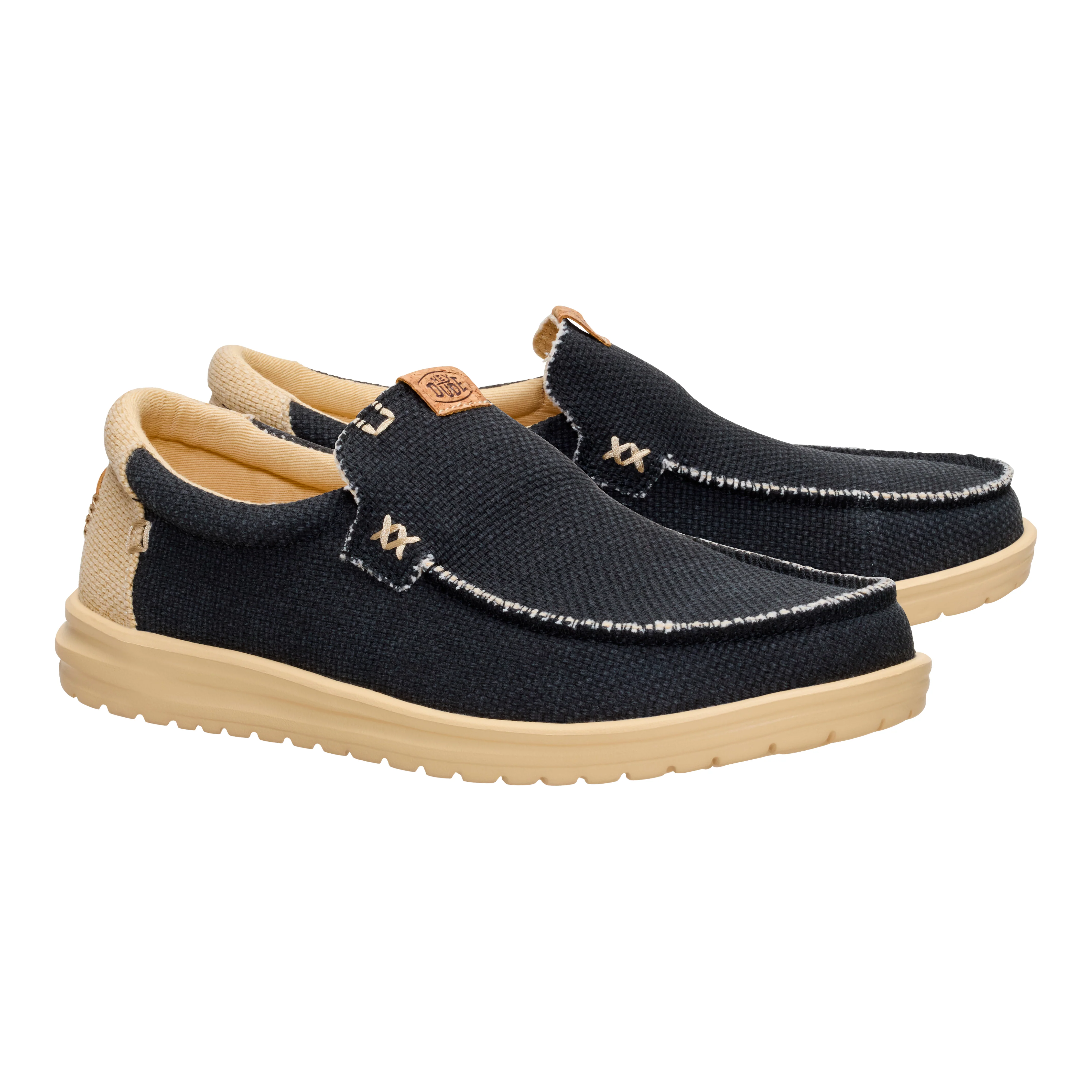 MIKKA BRAIDED BLACK/BOULDER TAN - Image 3