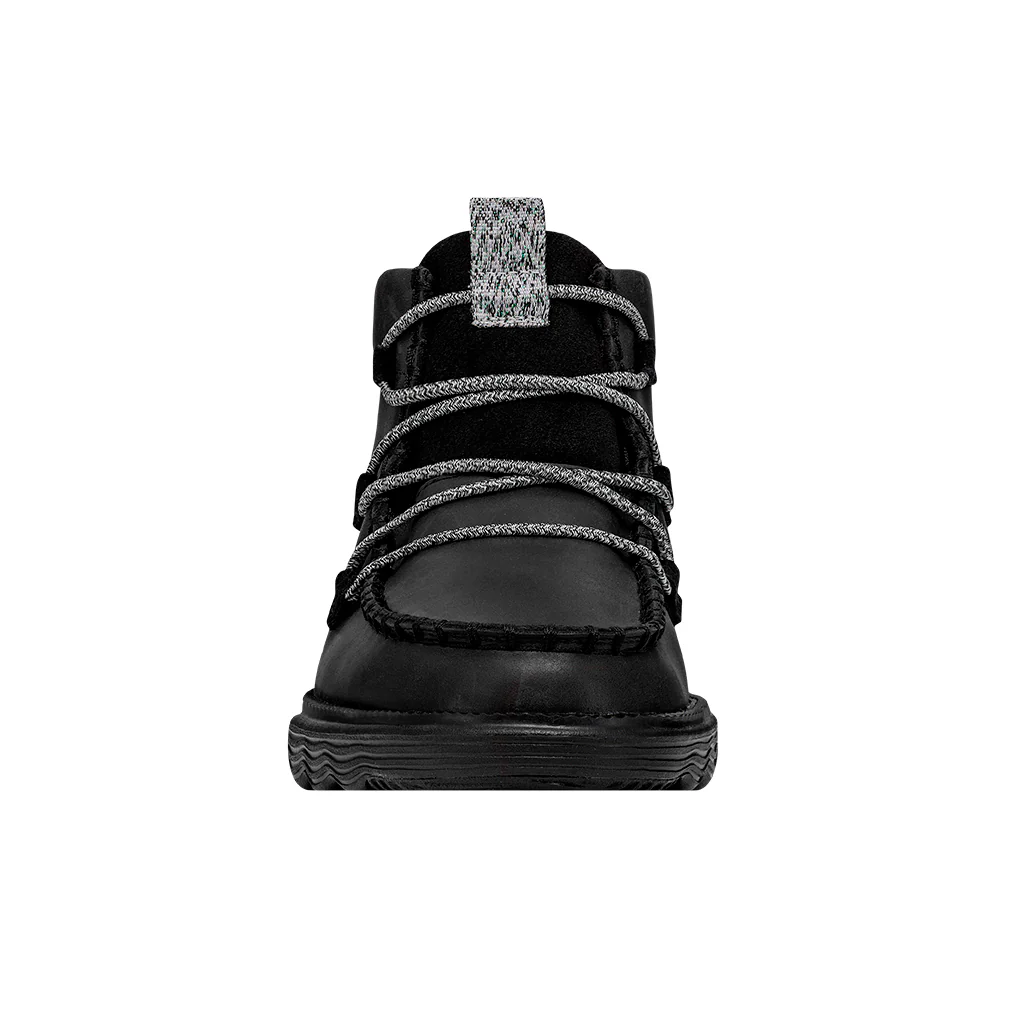REYES BOOT LEATHER BLACK/BLACK - Image 5