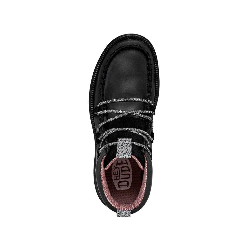 REYES BOOT LEATHER BLACK/BLACK - Image 6