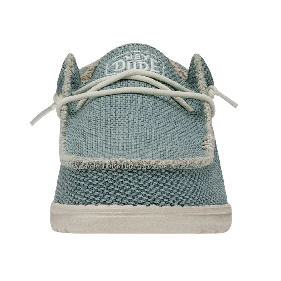 WALLY BRAIDED AQUA/TAN - Image 4