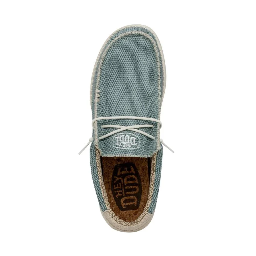 WALLY BRAIDED AQUA/TAN - Image 6