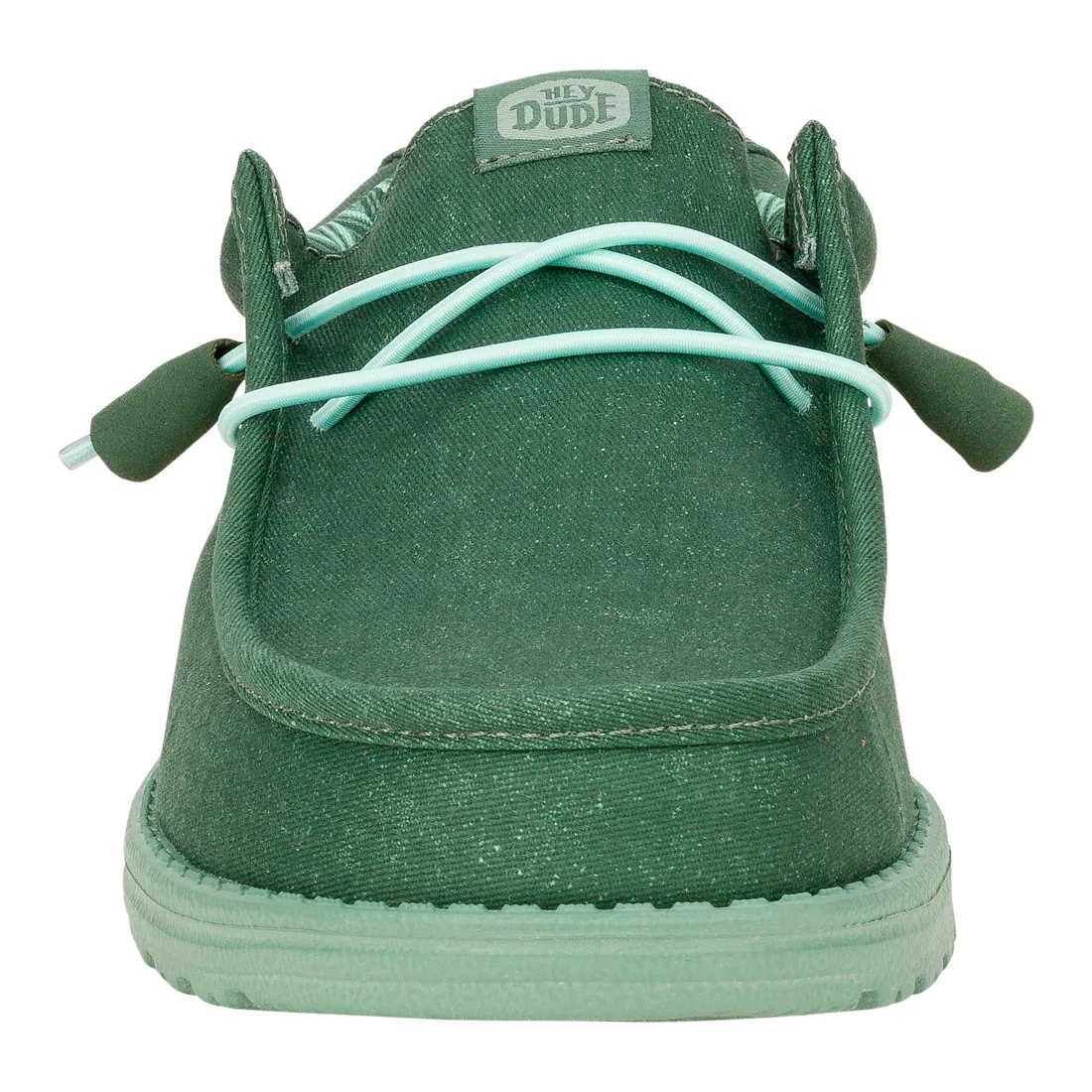 WALLY STRETCH CANVAS DUCK GREEN/ICEBERG GREEN - Image 5