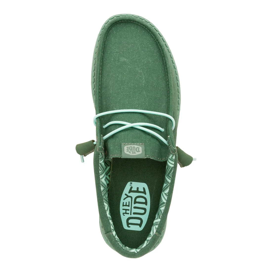 WALLY STRETCH CANVAS DUCK GREEN/ICEBERG GREEN - Image 7