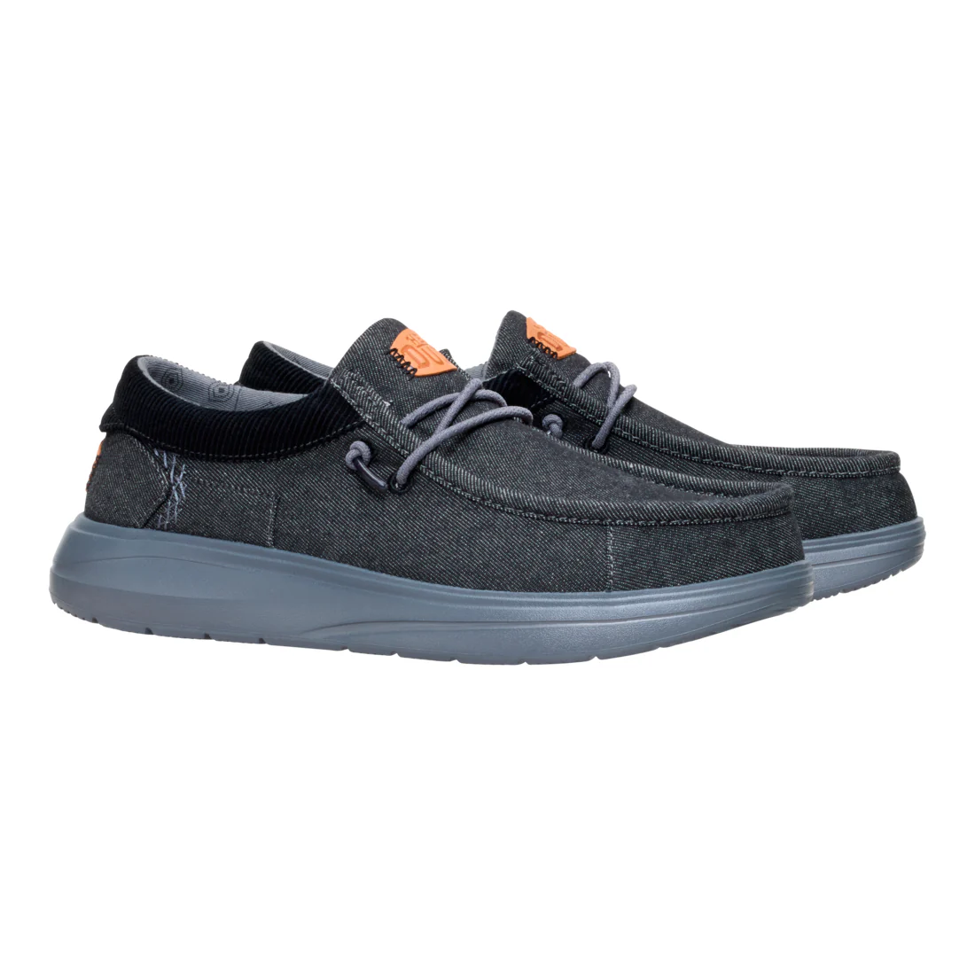 WALLY COMF PATCHWORK BLACK/SMOKE GREY - Image 3