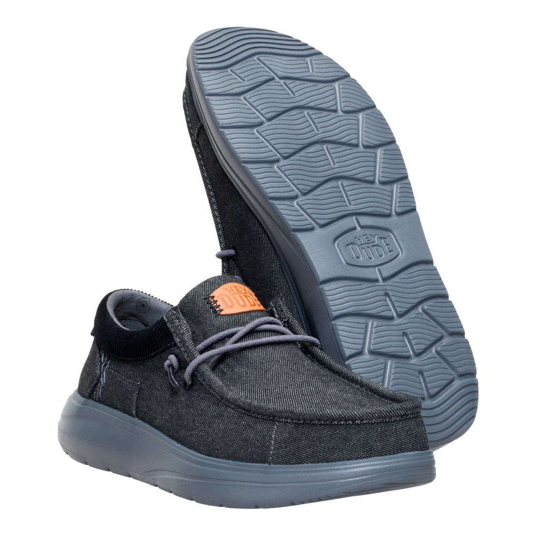 WALLY COMF PATCHWORK BLACK/SMOKE GREY - Image 4