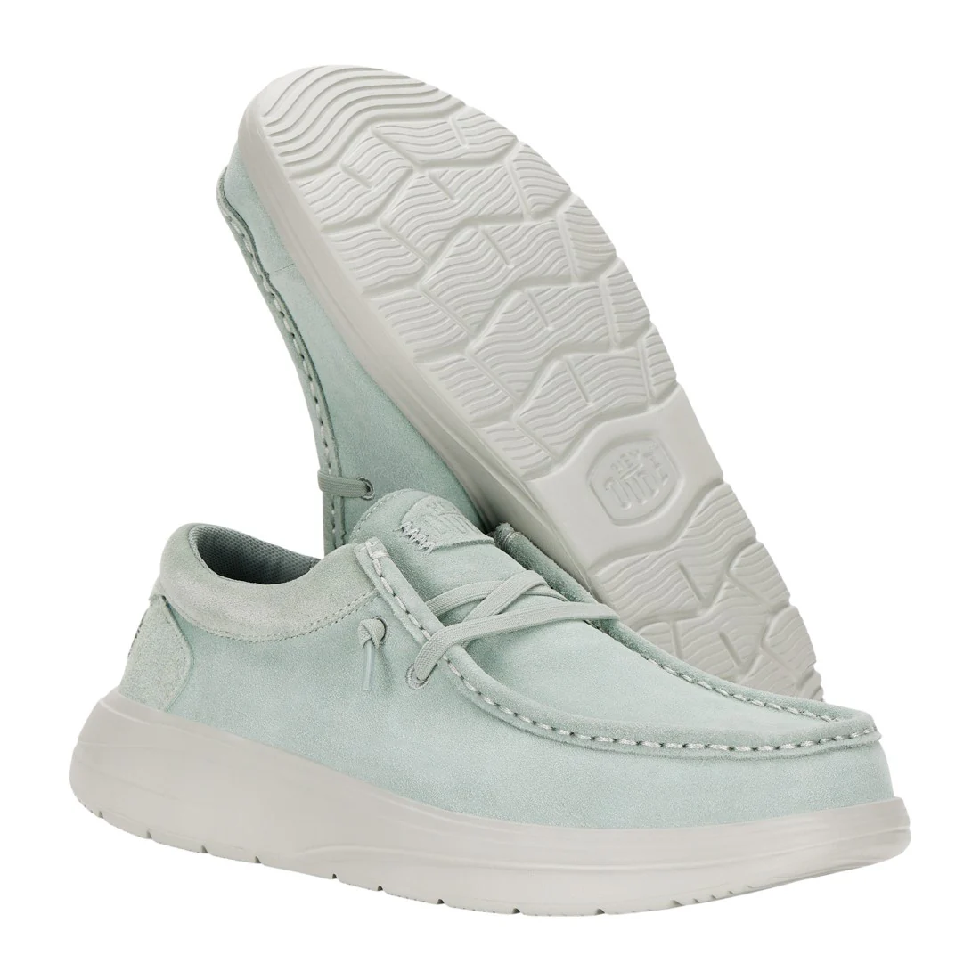 WALLY COMF SUEDE SEA FOAM - Image 4