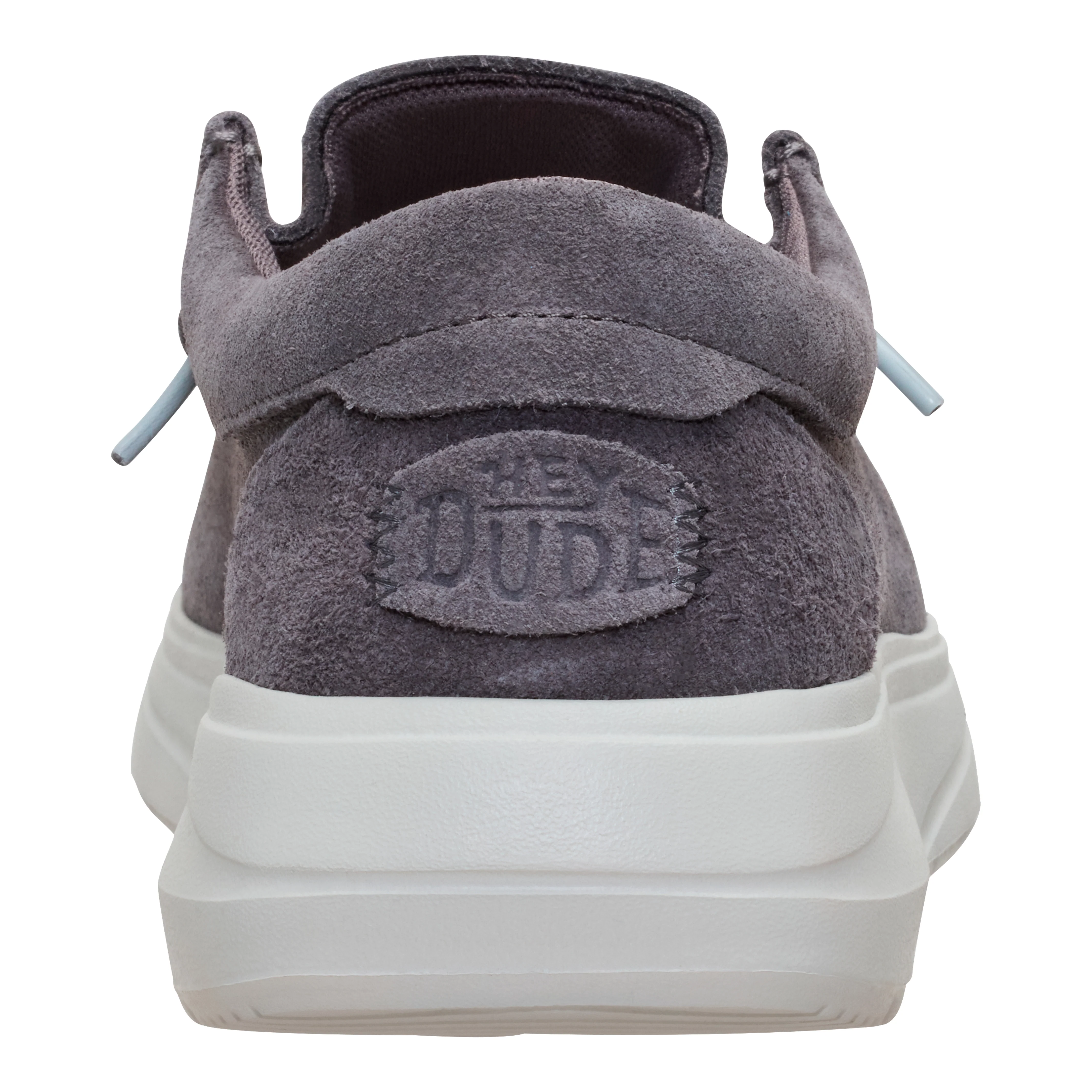 WALLY COMF SUEDE GULL GREY/DAWN BLUE - Image 6
