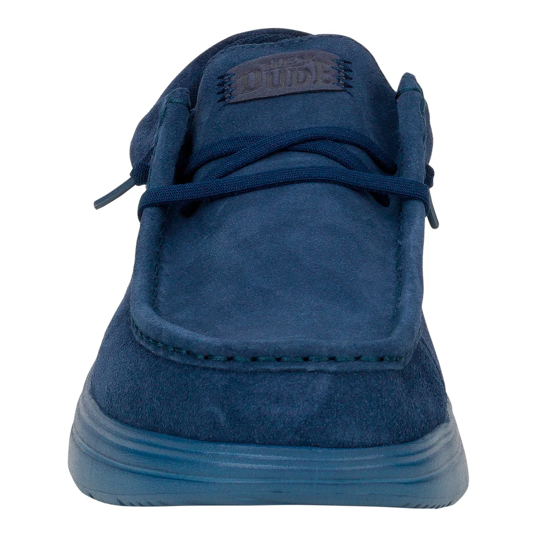 WALLY COMF SUEDE NAVY BLAZER/SARGASSO BLUE - Image 4