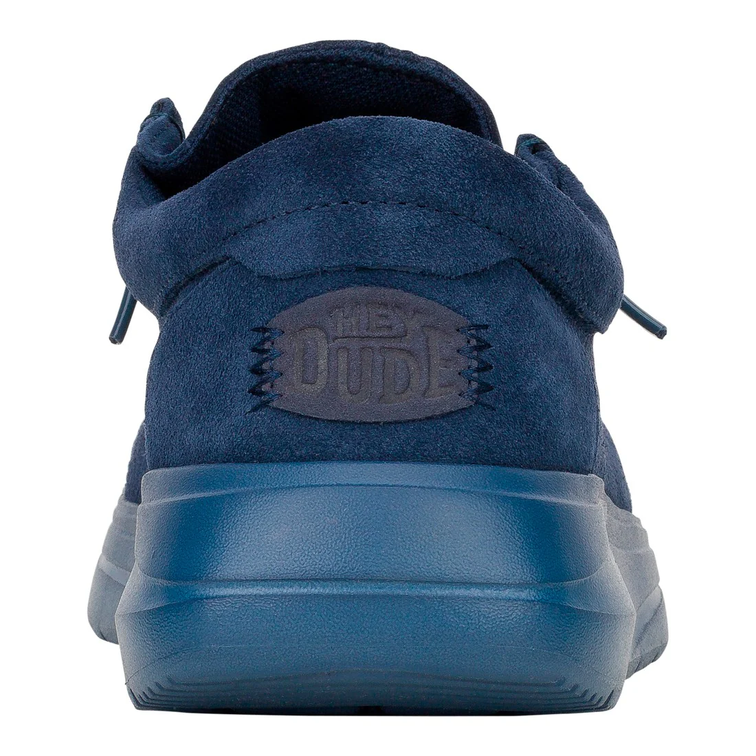 WALLY COMF SUEDE NAVY BLAZER/SARGASSO BLUE - Image 5