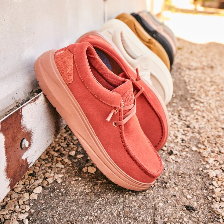 WALLY COMF SUEDE RED - Image 8
