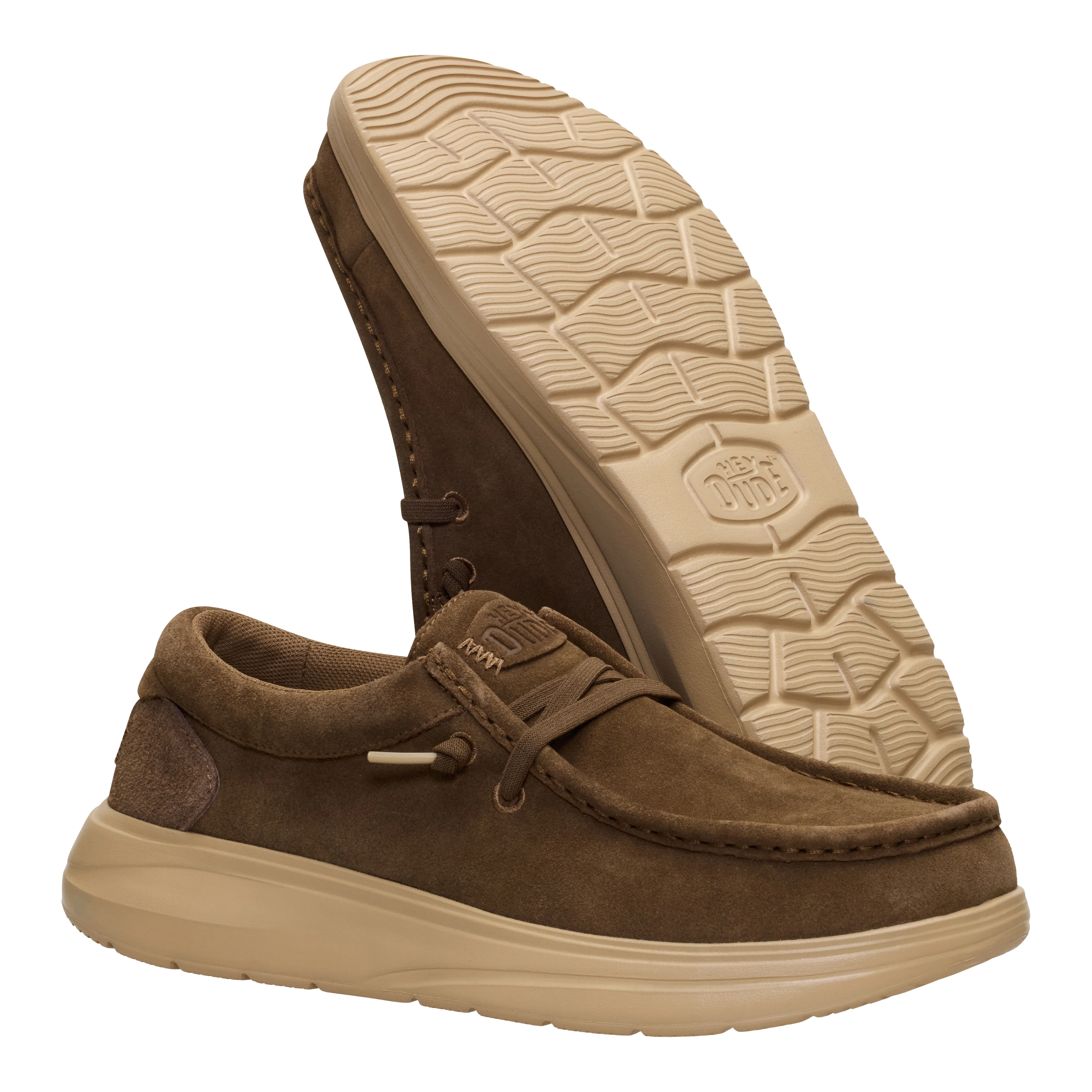 WALLY COMF SUEDE TEAK BROWN/INCENSE - Image 4