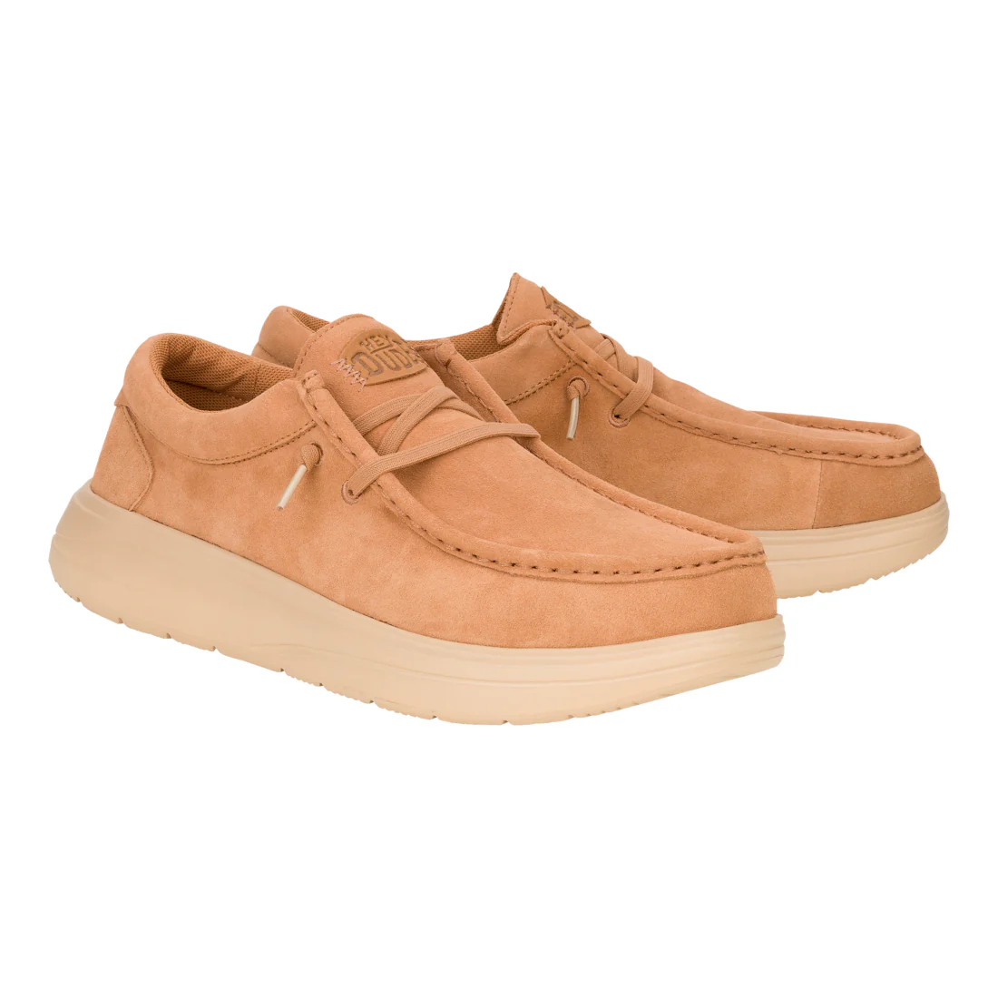 WALLY COMF SUEDE TOBACCO BROWN/IRISH CREAM - Image 3