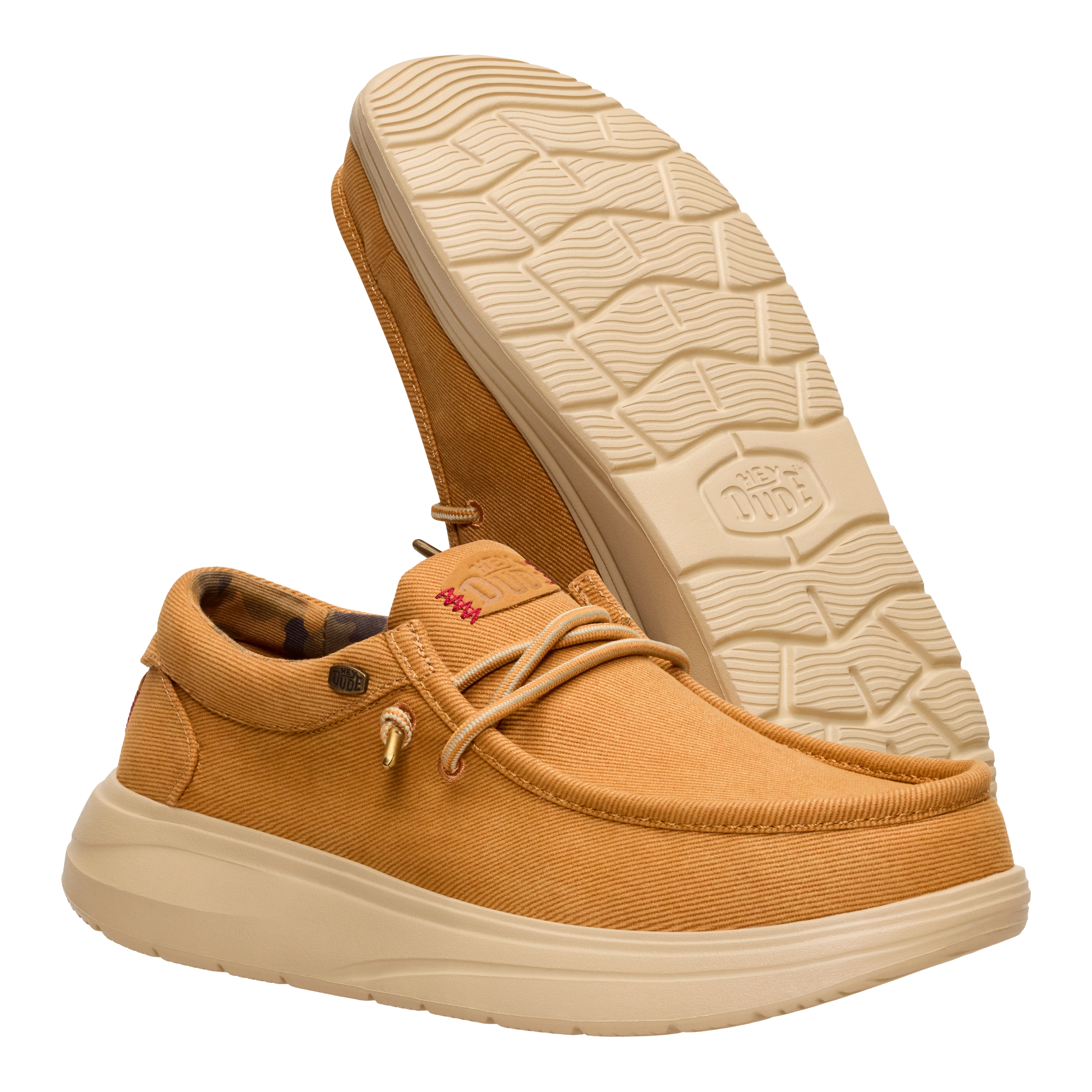 WALLY COMF WORN TWILL BONE BROWN/OLIVE GREY - Image 5