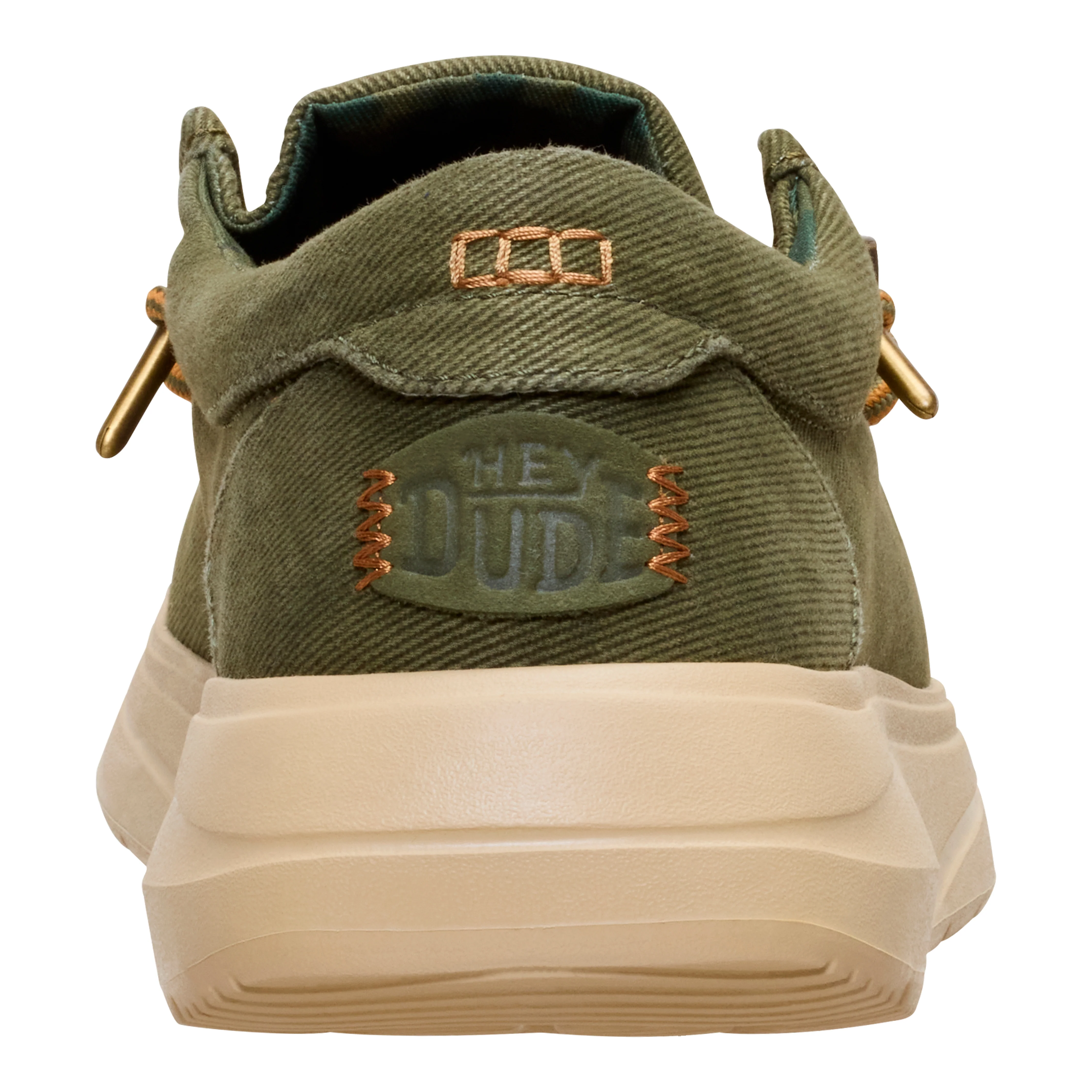 WALLY COMF WORN TWILL BURNT OLIVE/BOULDER TAN - Image 8