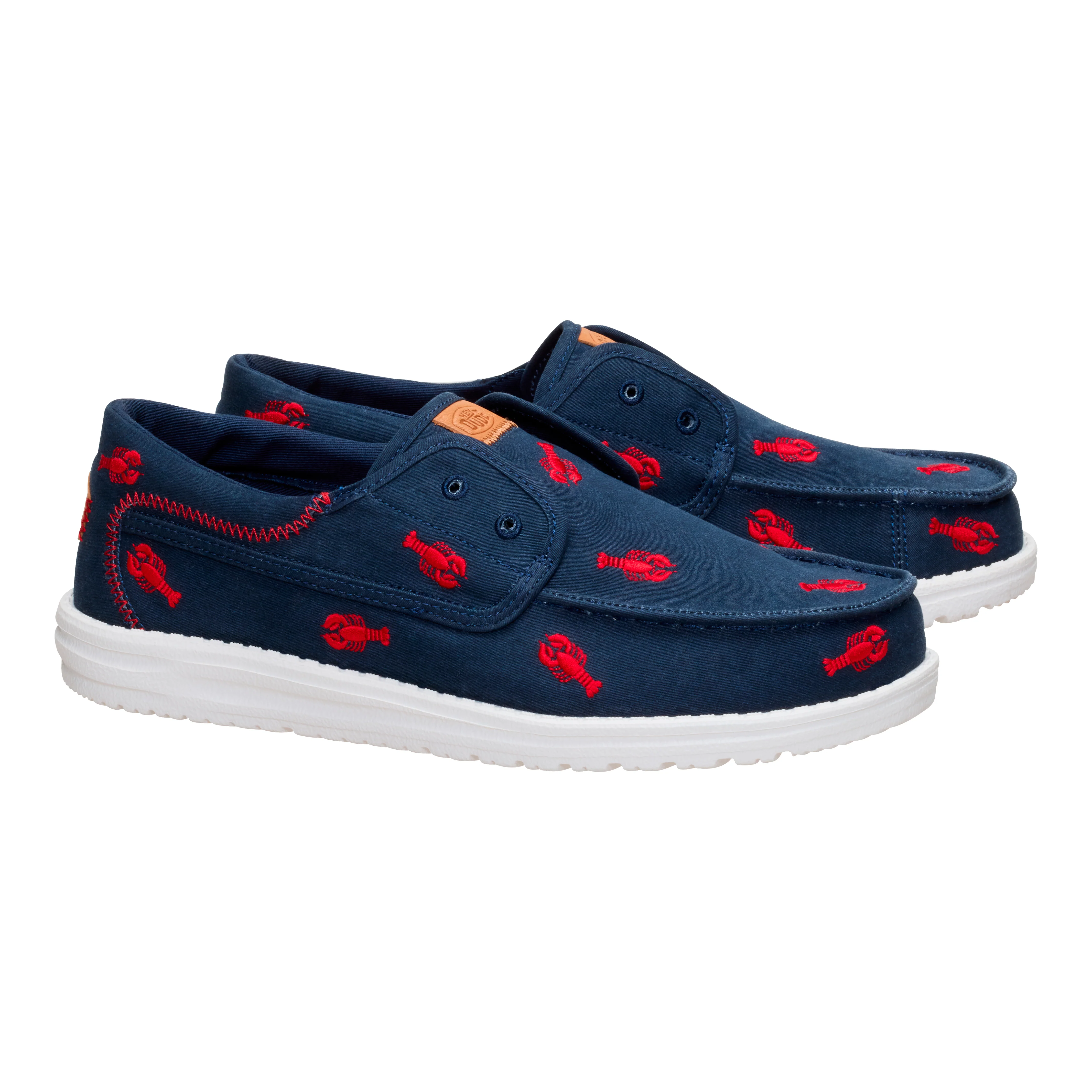 WALLY CRU EMBROIDERED NAVY/RED - Image 4