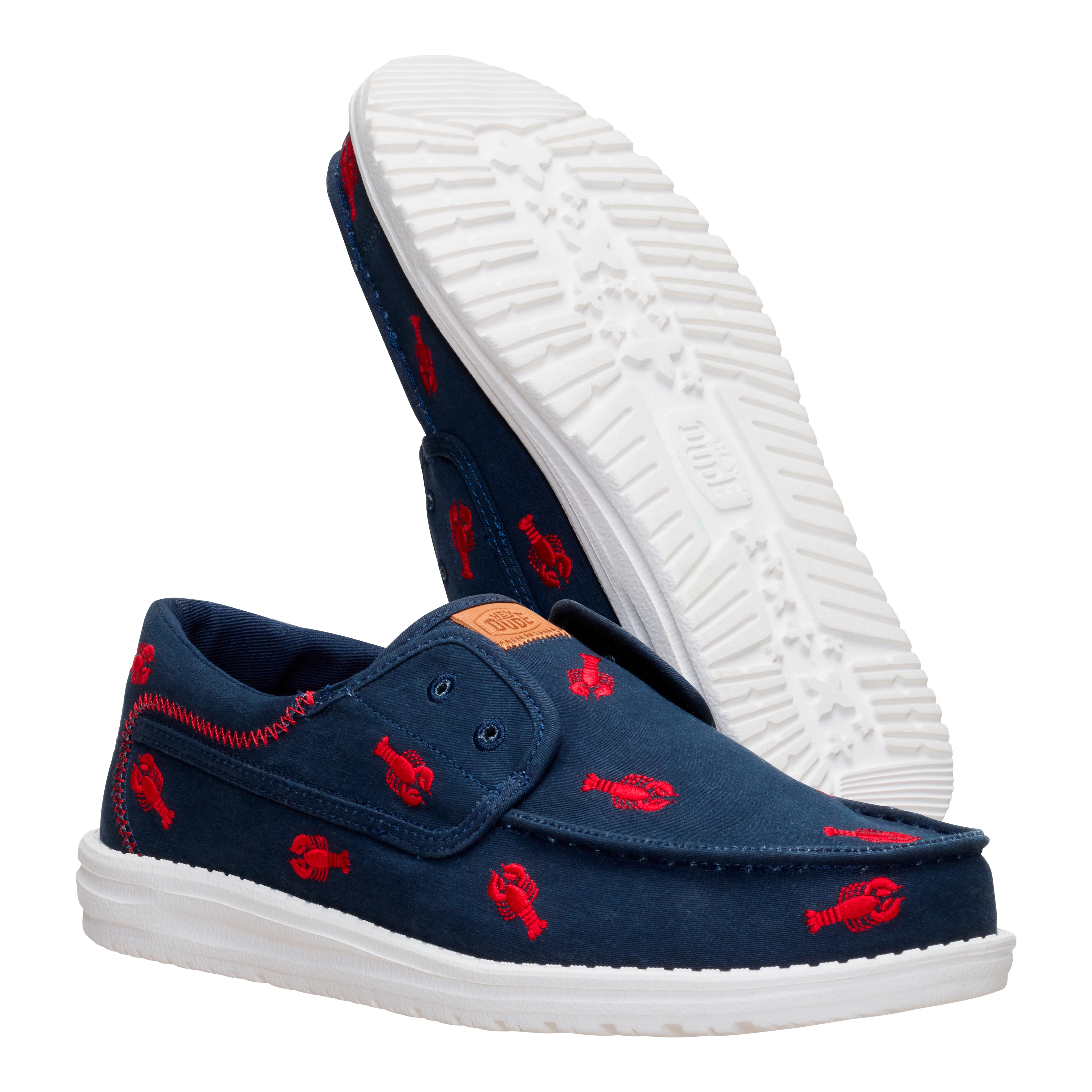 WALLY CRU EMBROIDERED NAVY/RED - Image 5