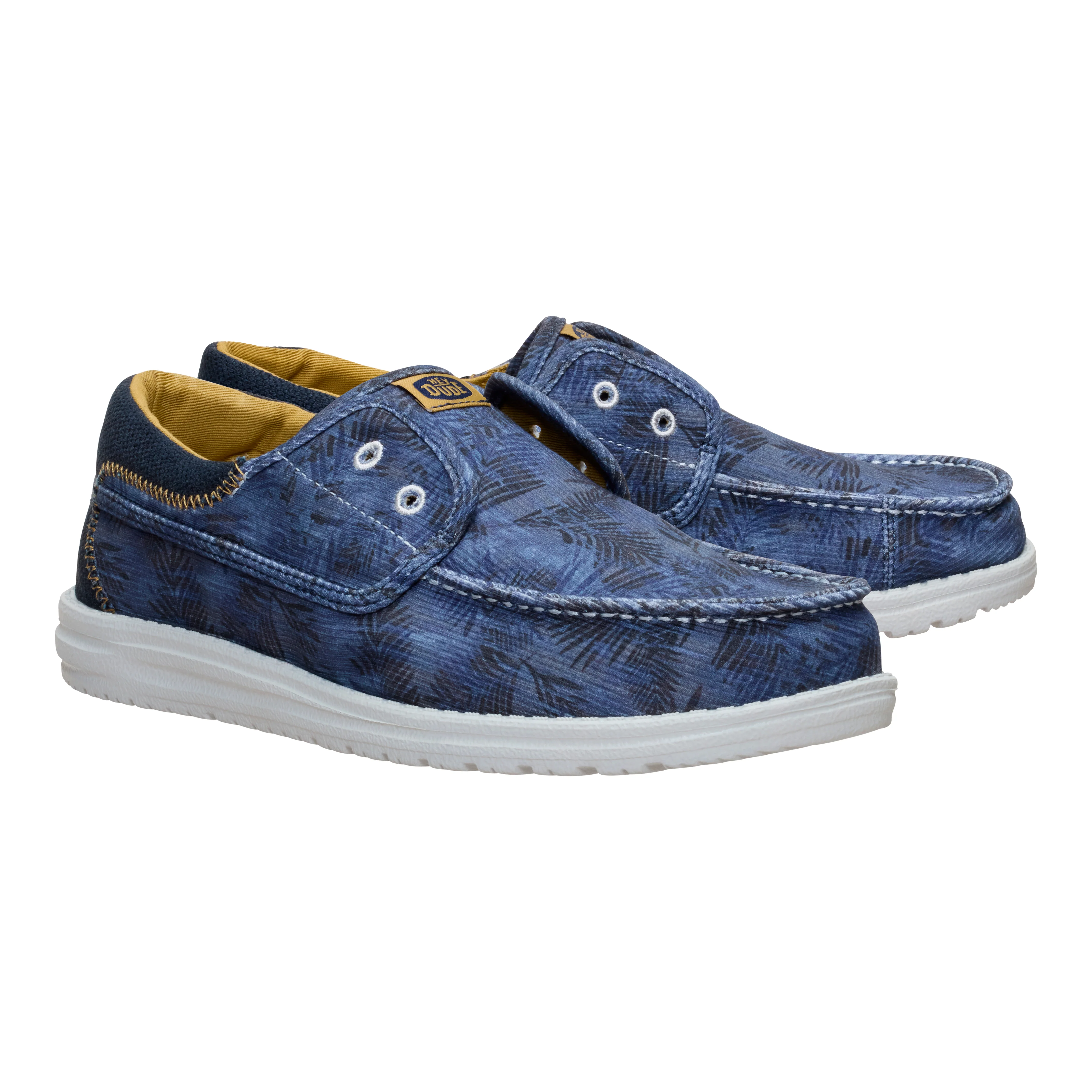 WALLY CRU WASHED PALM NAVY BLAZER/MULTI - Image 4