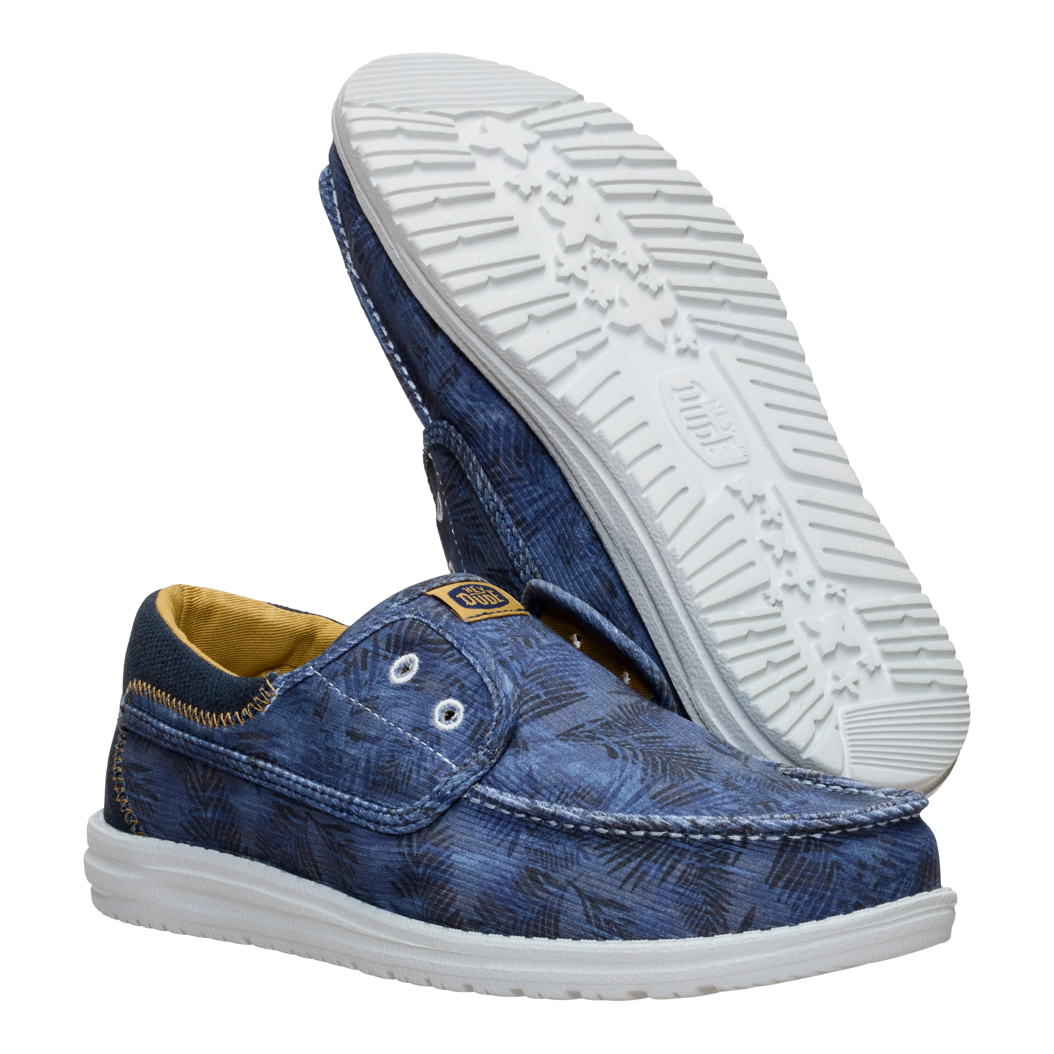 WALLY CRU WASHED PALM NAVY BLAZER/MULTI - Image 5