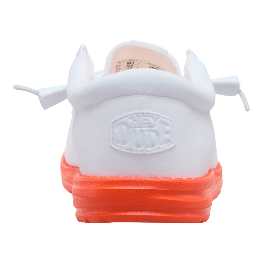 WALLY FUNK POP WHITE/TOMATO ORANGE - Image 6