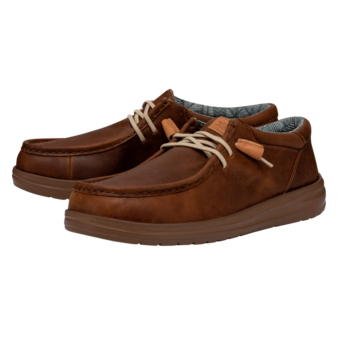 WALLY GRIP CRAFT LEATHER BROWN - Image 3