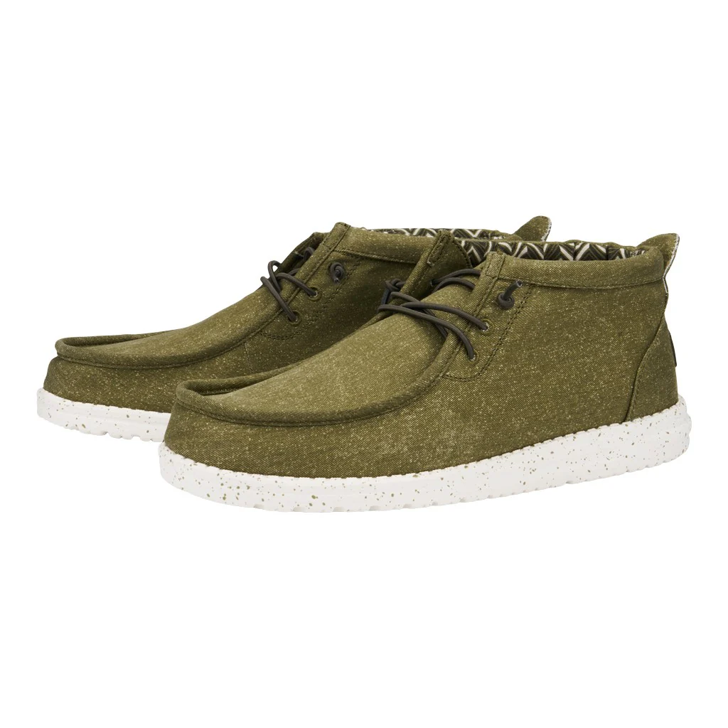 WALLY MID CANVAS OLIVE - Image 3