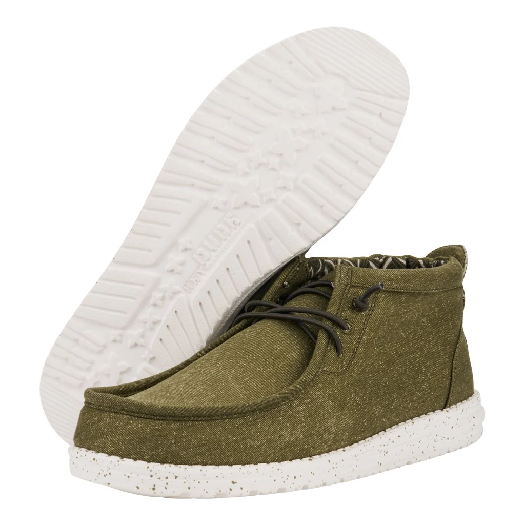 WALLY MID CANVAS OLIVE - Image 4