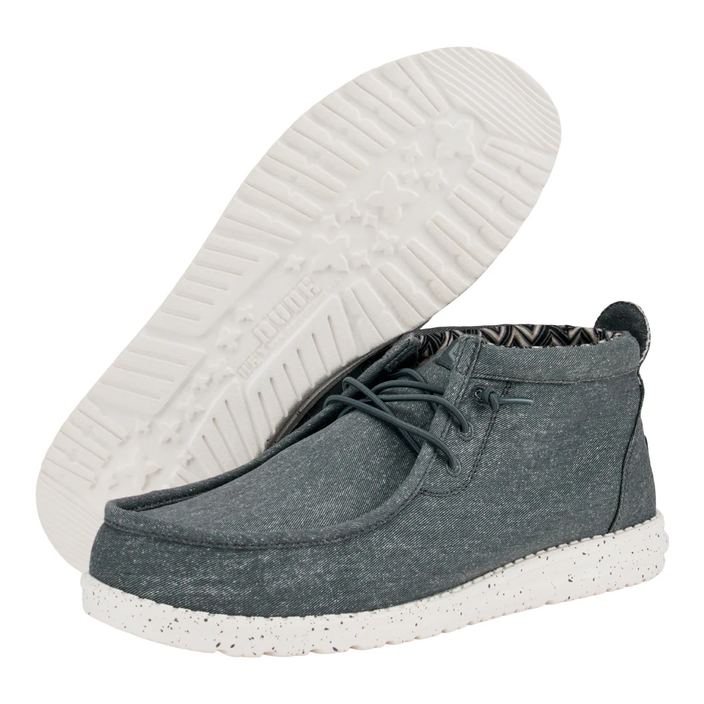 WALLY MID CANVAS GREY - Image 3