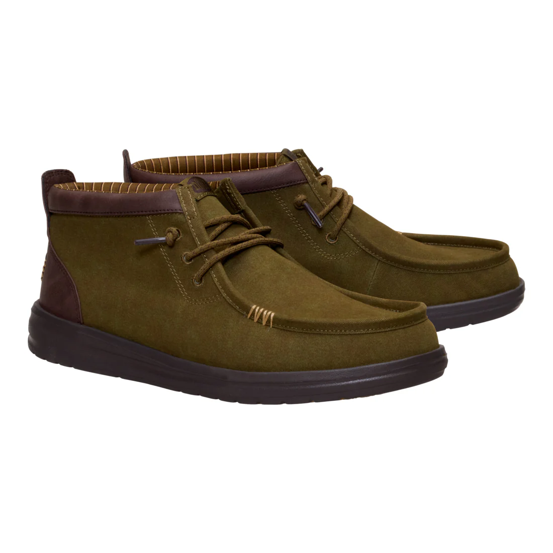 WALLY MID GRIPR VIN CLASSIC DARK OLIVE/MOLE BROWN - Image 3