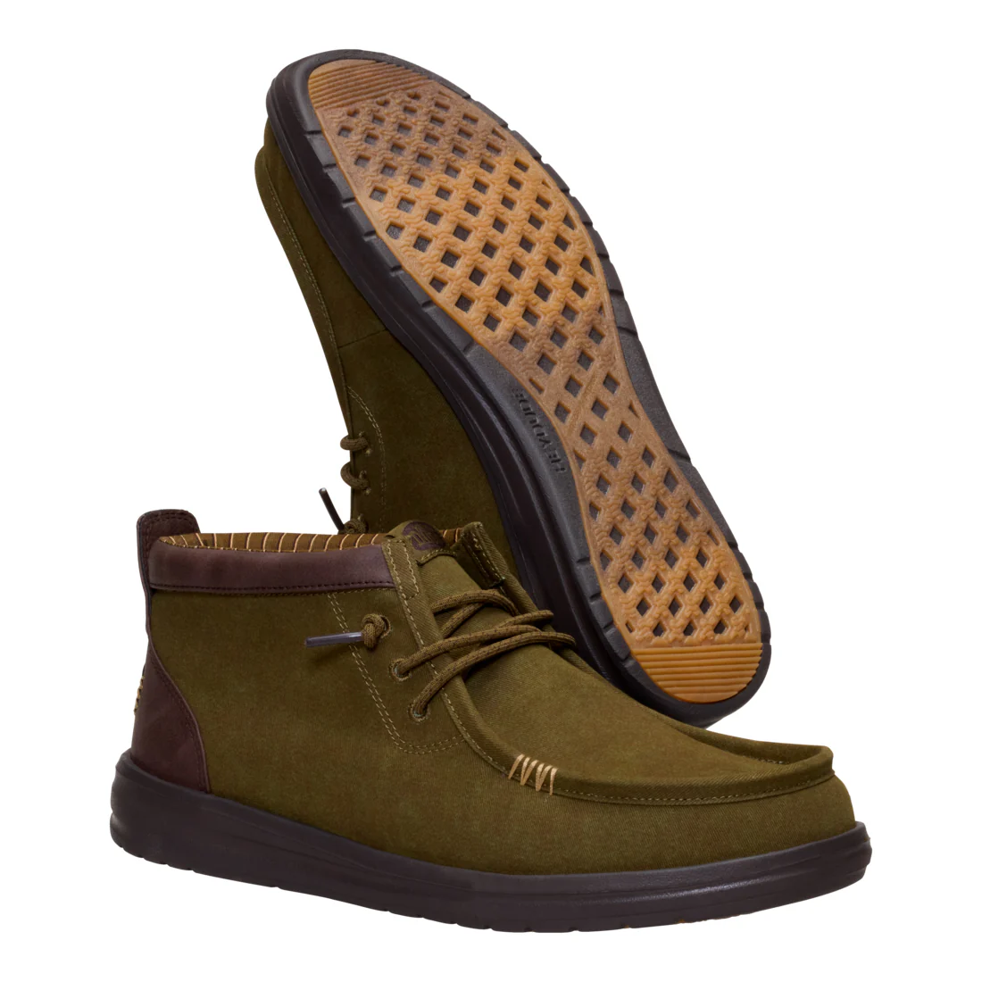 WALLY MID GRIPR VIN CLASSIC DARK OLIVE/MOLE BROWN - Image 4