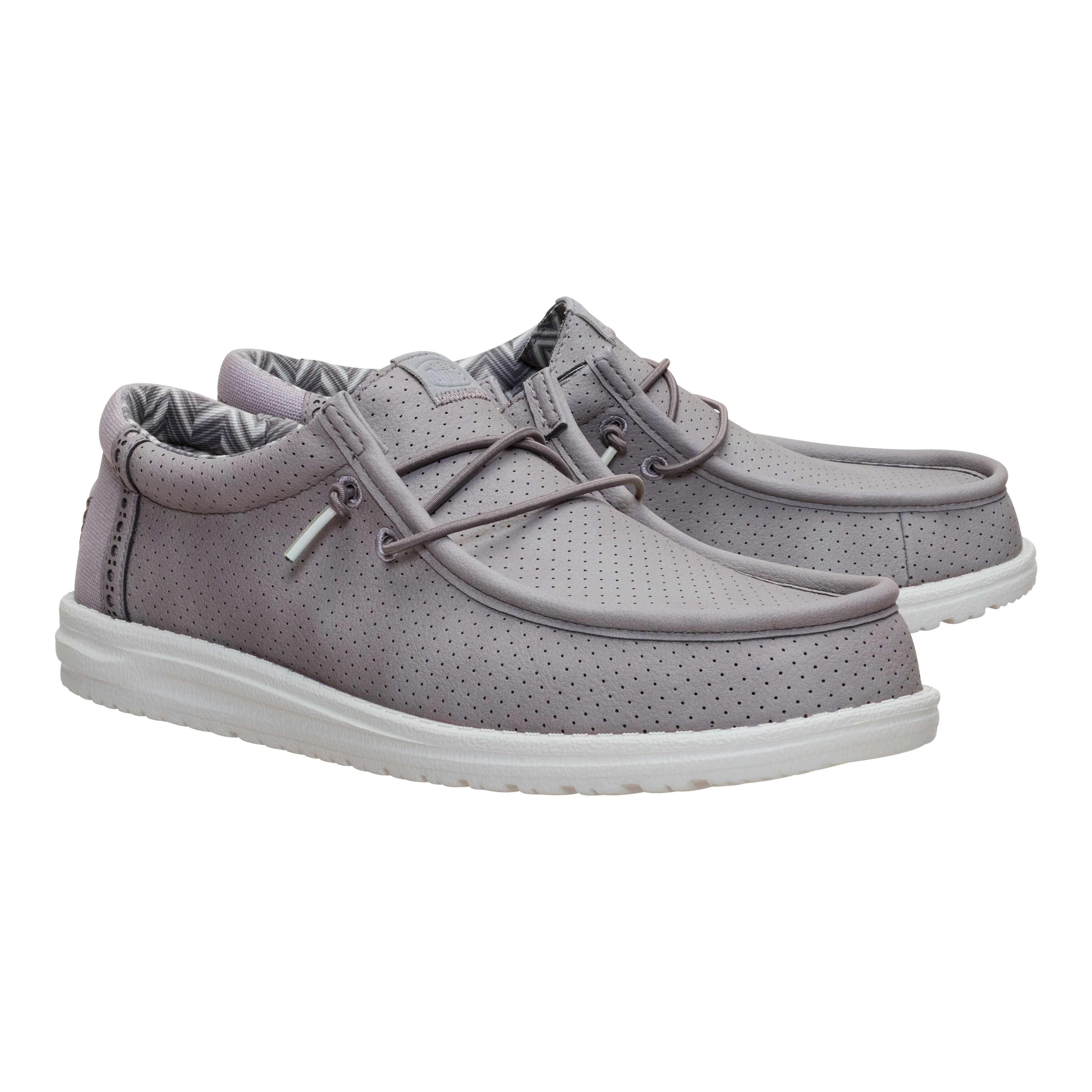 WALLY PERF CLASSIC FLANNEL GREY/DAWN BLUE - Image 4
