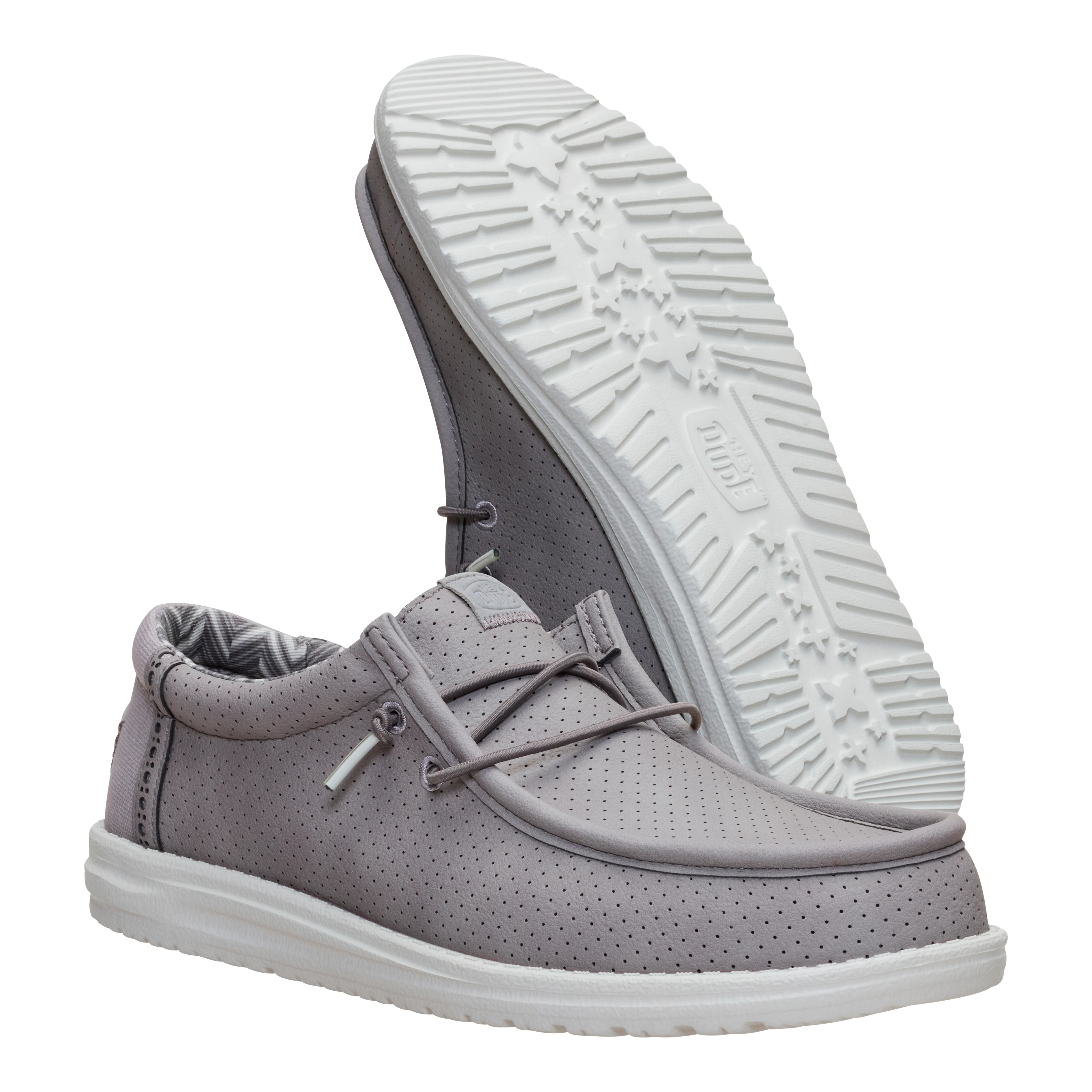 WALLY PERF CLASSIC FLANNEL GREY/DAWN BLUE - Image 5