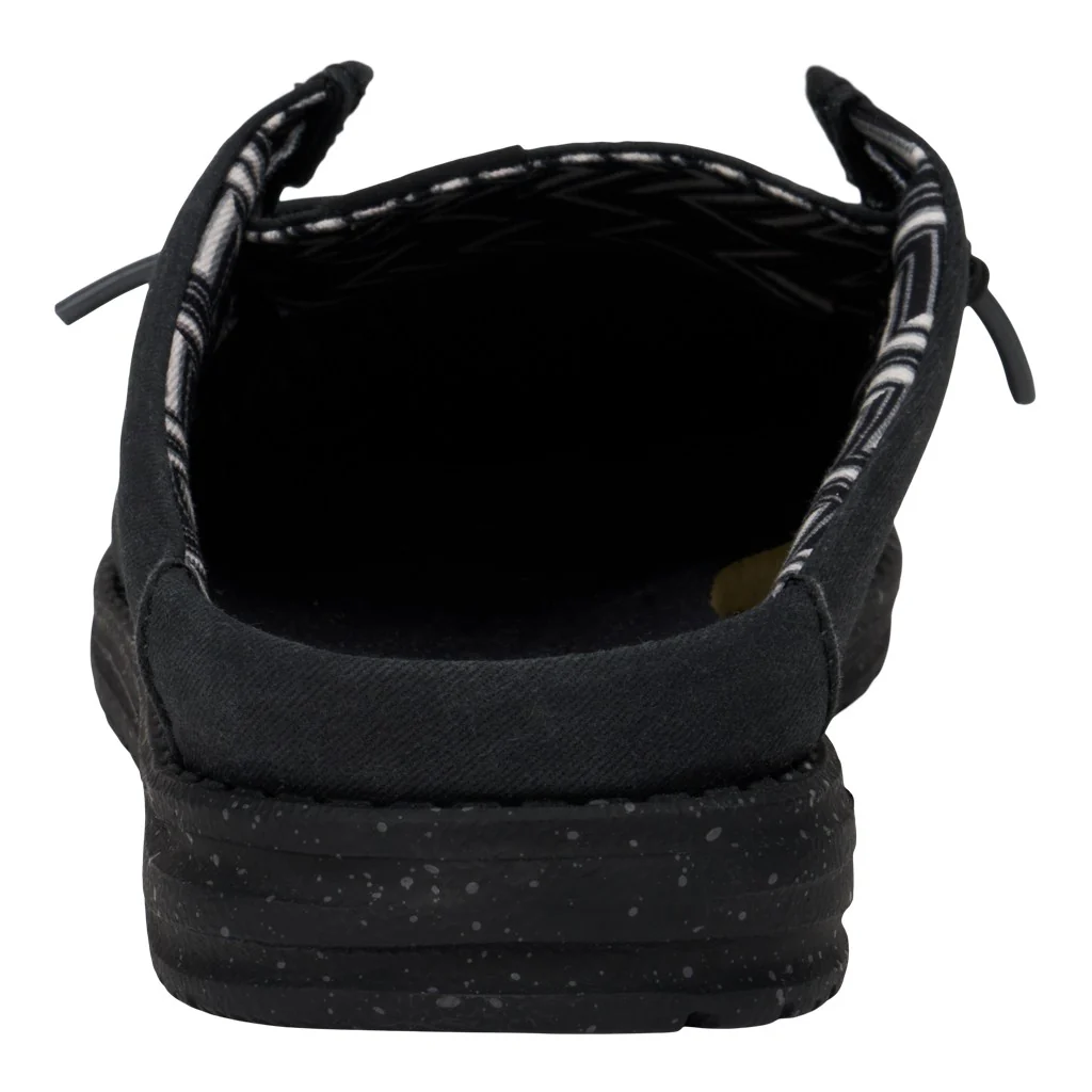 WALLY SLIP CANVAS BLACK/BLACK - Image 3