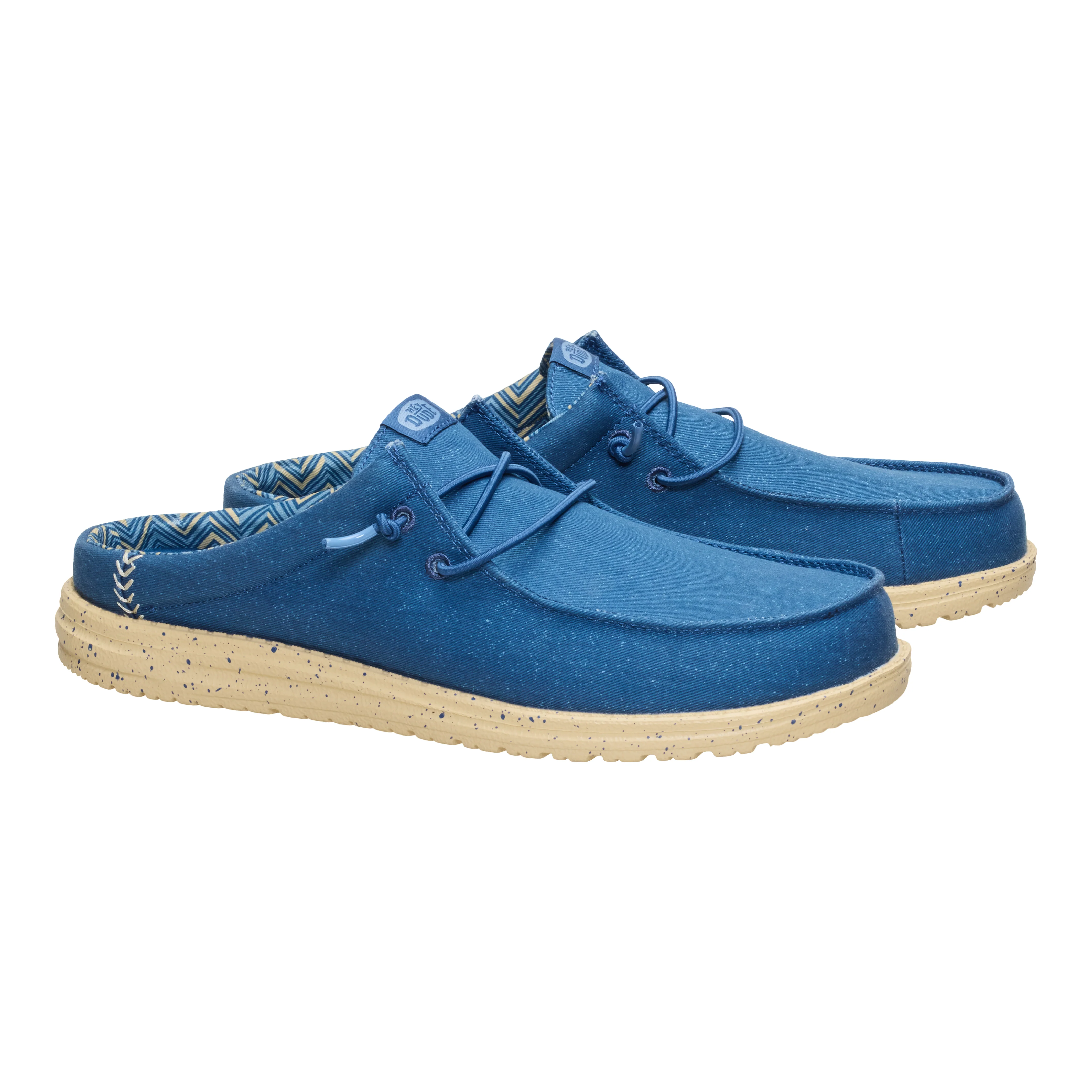 WALLY SLIP CANVAS ENSIGN BLUE/BOULDER TAN - Image 4