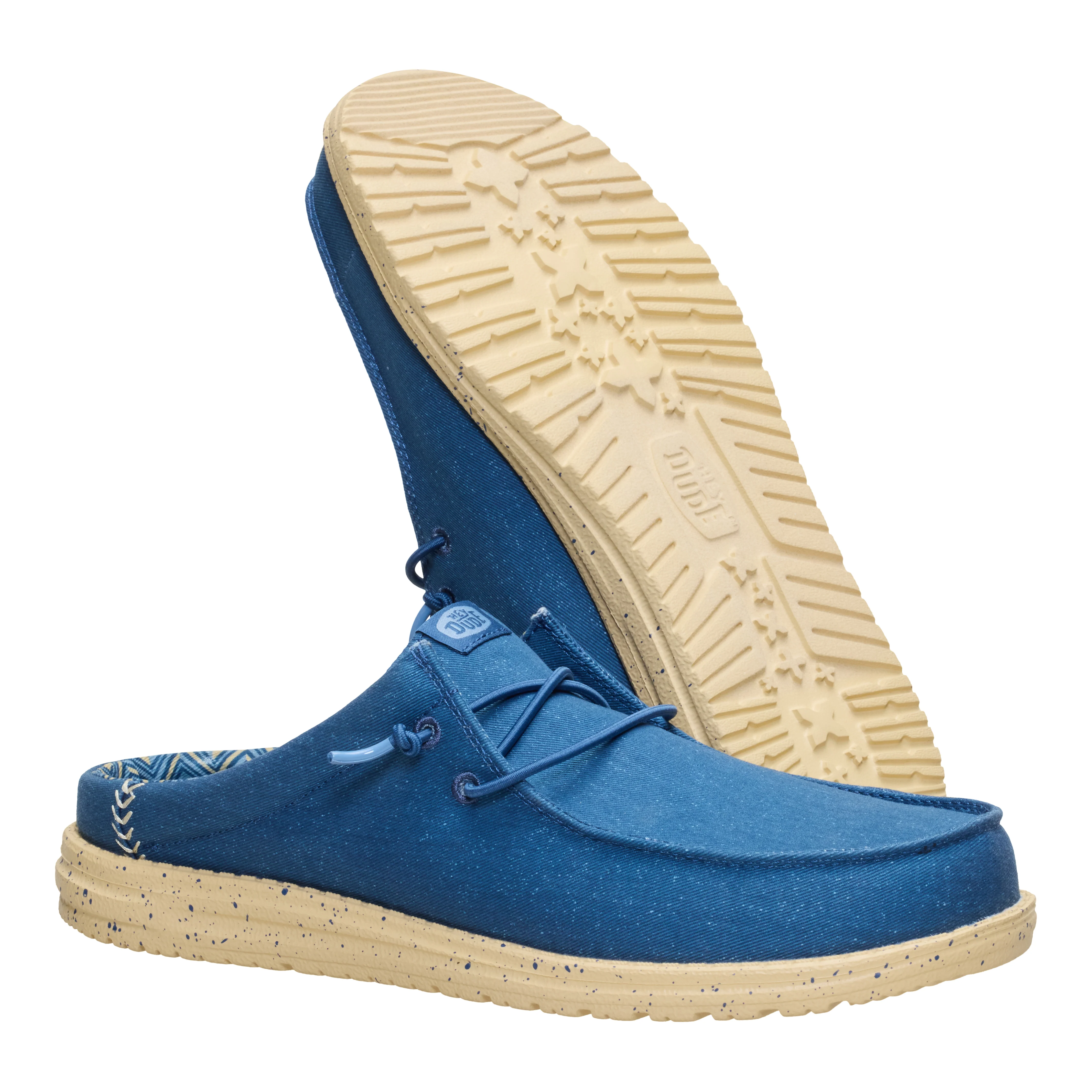 WALLY SLIP CANVAS ENSIGN BLUE/BOULDER TAN - Image 5